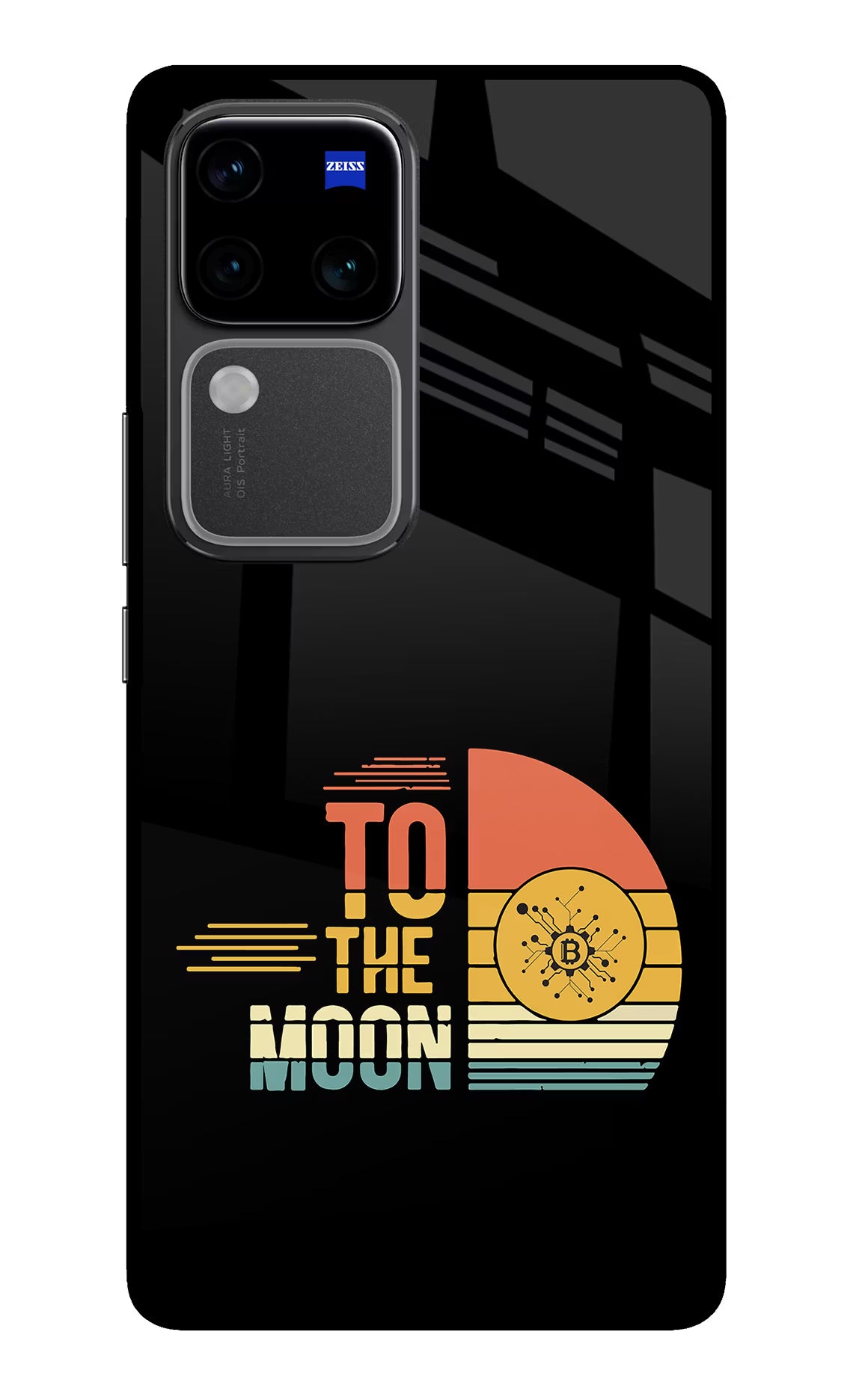 To the Moon Vivo V30 Pro 5G Glass Case - To the Moon Vivo V30 Pro 5G Glass Case To the Moon Vivo V30 Pro 5G Glass Case