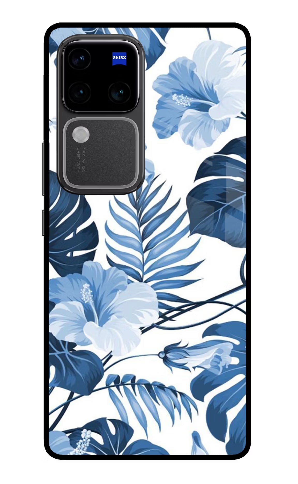 Fabric Art Vivo V30 Pro 5G Glass Case - Fabric Art Vivo V30 Pro 5G Glass Case Fabric Art Vivo V30 Pro 5G Glass Case
