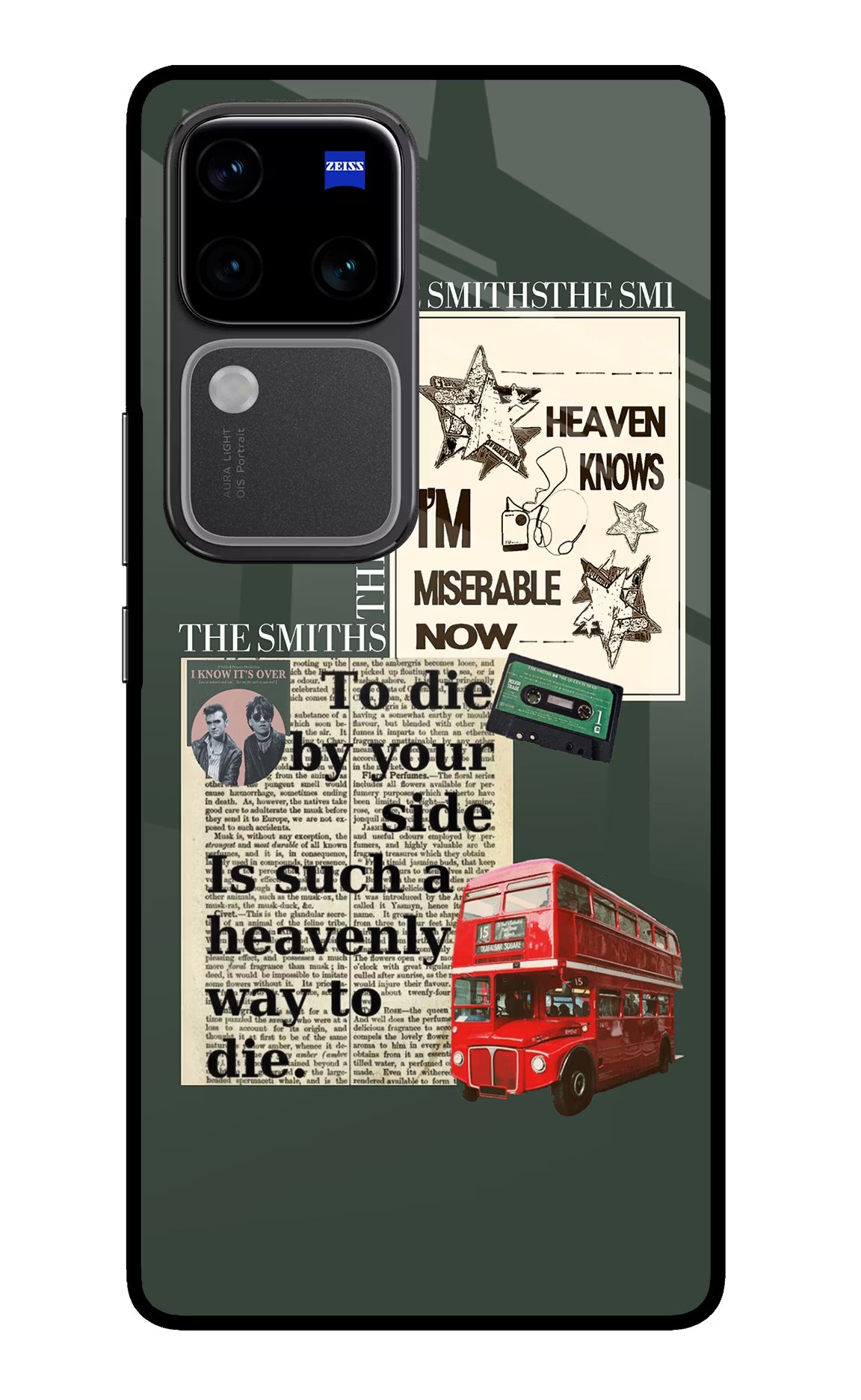 The Smiths Vivo V30 Pro 5G Glass Case - The Smiths Vivo V30 Pro 5G Glass Case The Smiths Vivo V30 Pro 5G Glass Case