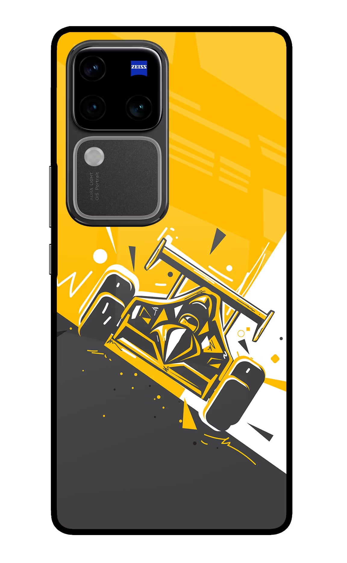 Track King Vivo V30 Pro 5G Glass Case - Track King Vivo V30 Pro 5G Glass Case Track King Vivo V30 Pro 5G Glass Case