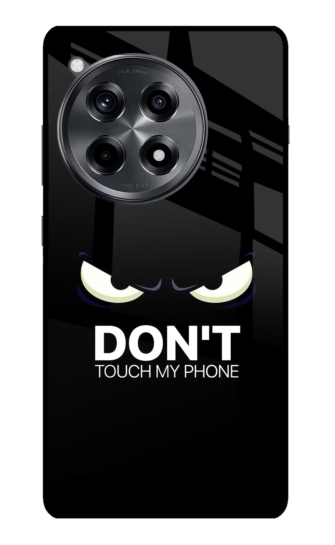 Don'T Touch My Phone OnePlus 12R Glass Case - Don'T Touch My Phone OnePlus 12R Glass Case Don'T Touch My Phone OnePlus 12R Glass Case