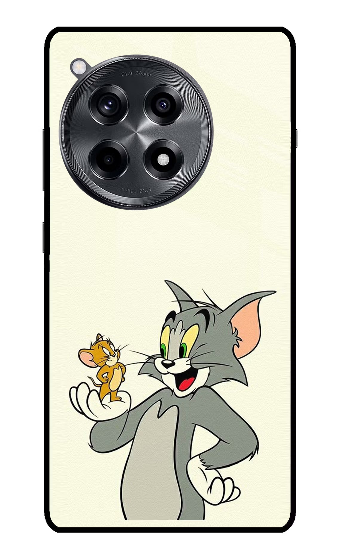 Tom & Jerry OnePlus 12R Glass Case - Tom & Jerry OnePlus 12R Glass Case Tom & Jerry OnePlus 12R Glass Case