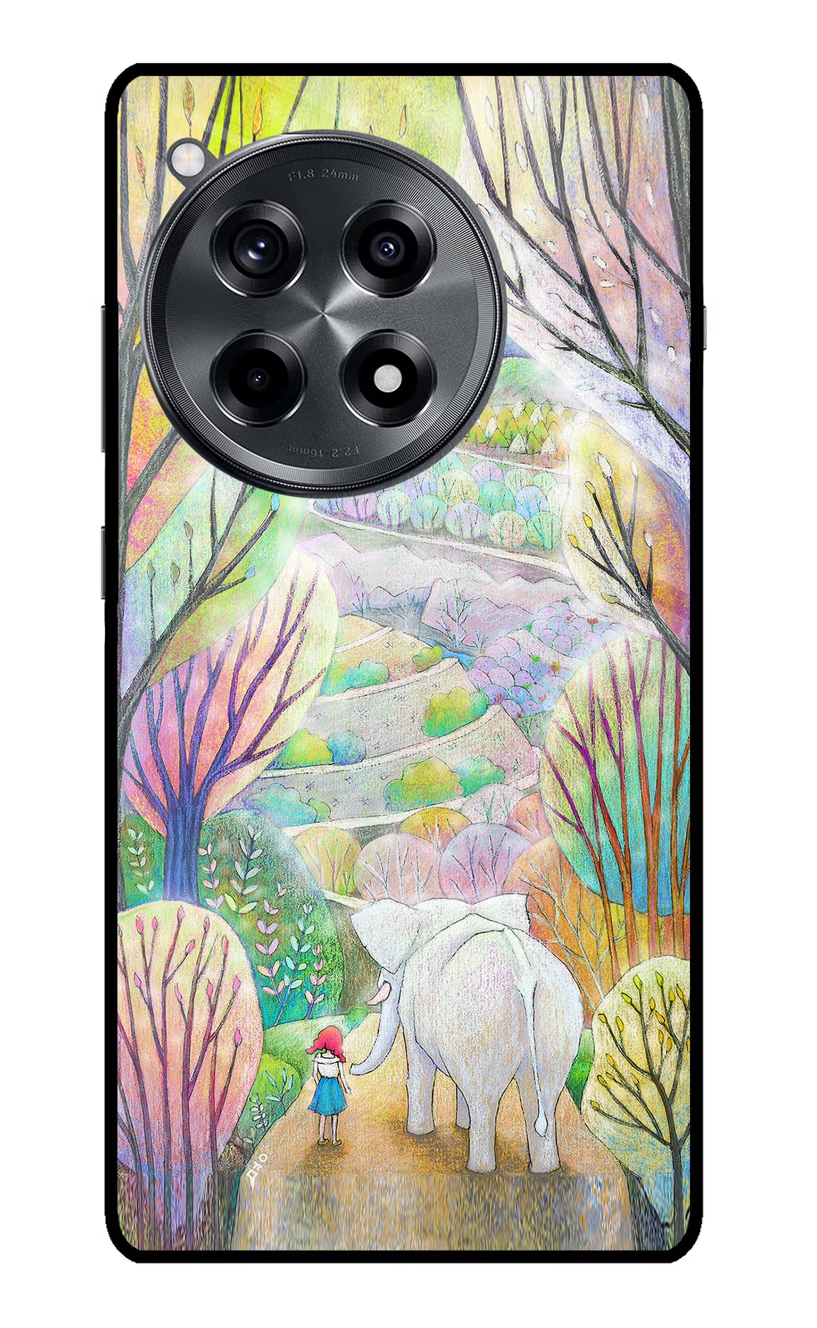 Nature Painting OnePlus 12R Glass Case - Nature Painting OnePlus 12R Glass Case Nature Painting OnePlus 12R Glass Case