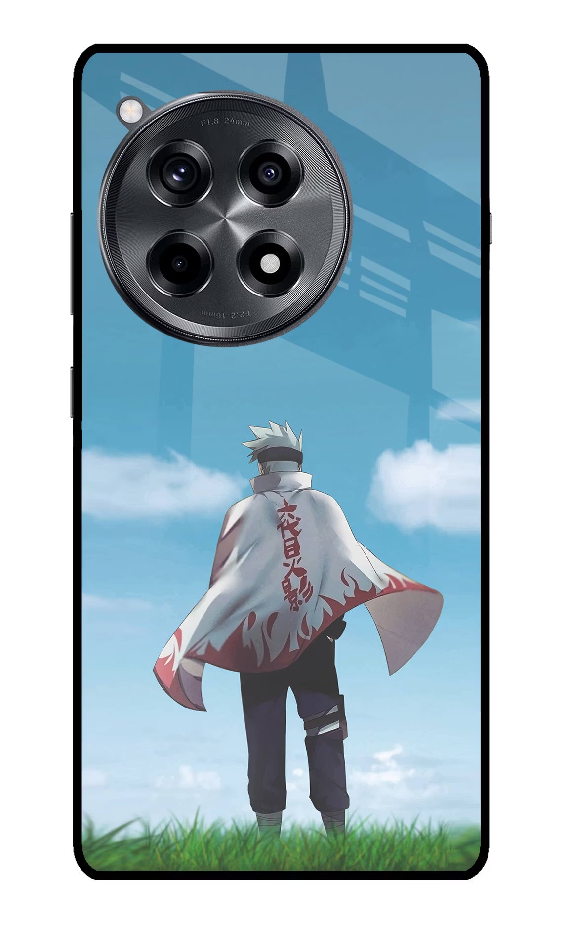 Kakashi OnePlus 12R Glass Case - Kakashi OnePlus 12R Glass Case Kakashi OnePlus 12R Glass Case