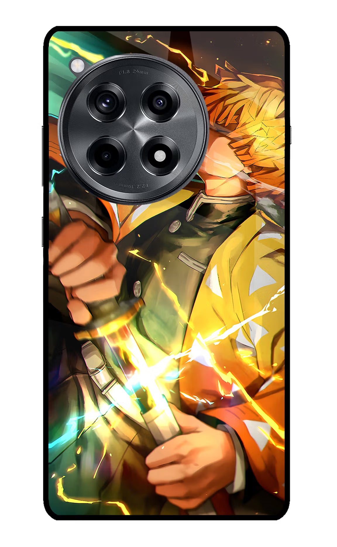 Demon Slayer OnePlus 12R Glass Case - Demon Slayer OnePlus 12R Glass Case Demon Slayer OnePlus 12R Glass Case