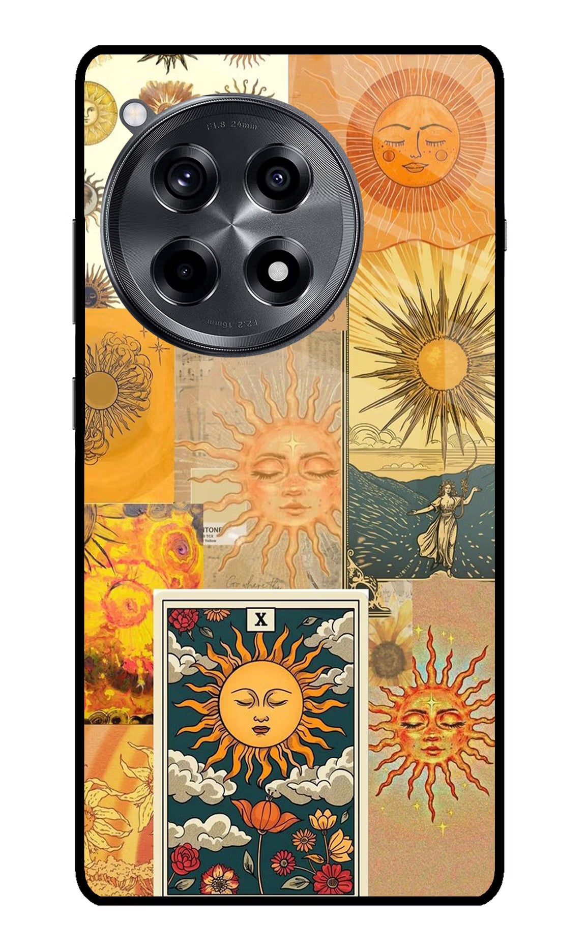 Sun OnePlus 12R Glass Case - Sun OnePlus 12R Glass Case Sun OnePlus 12R Glass Case