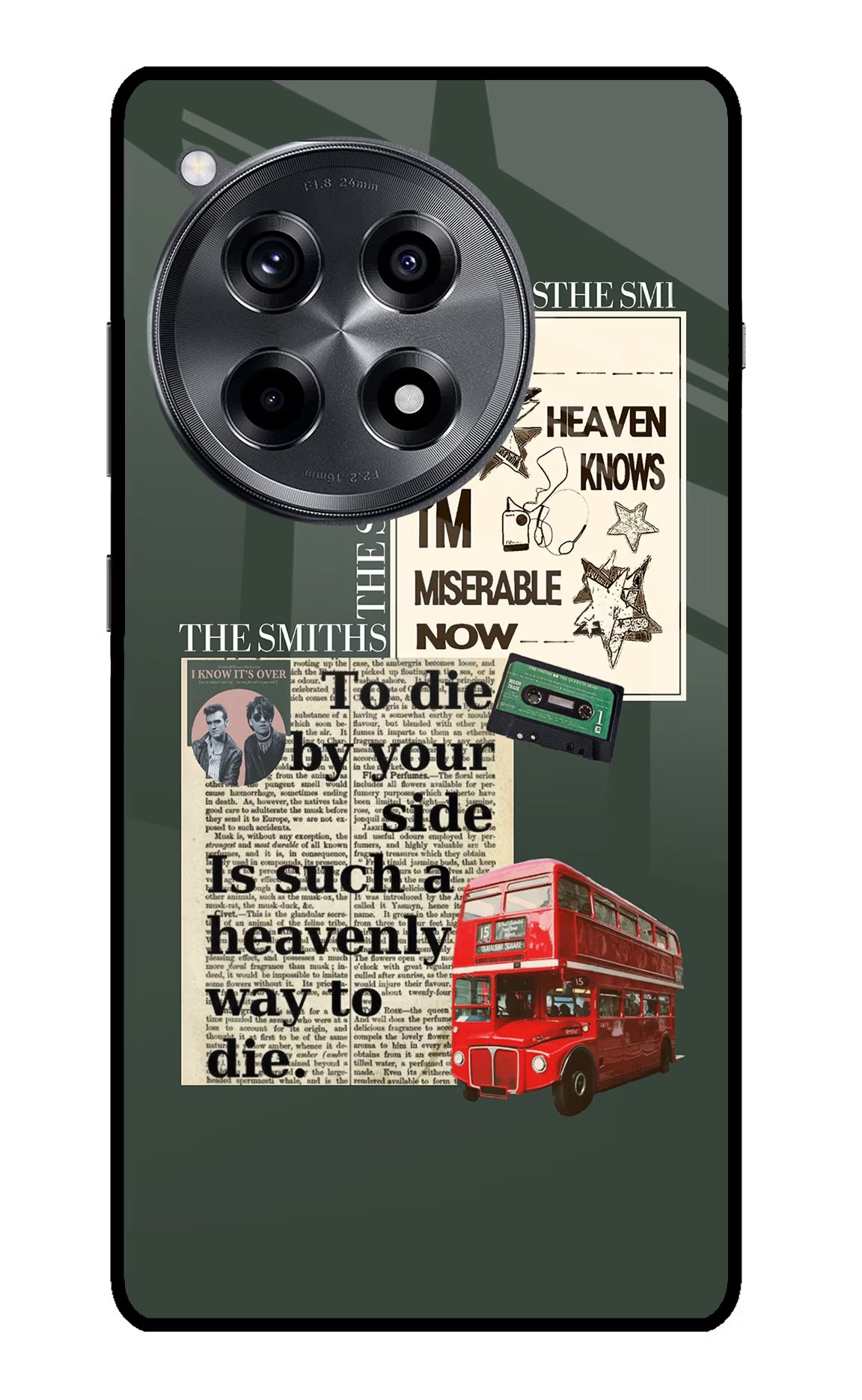 The Smiths OnePlus 12R Glass Case - The Smiths OnePlus 12R Glass Case The Smiths OnePlus 12R Glass Case