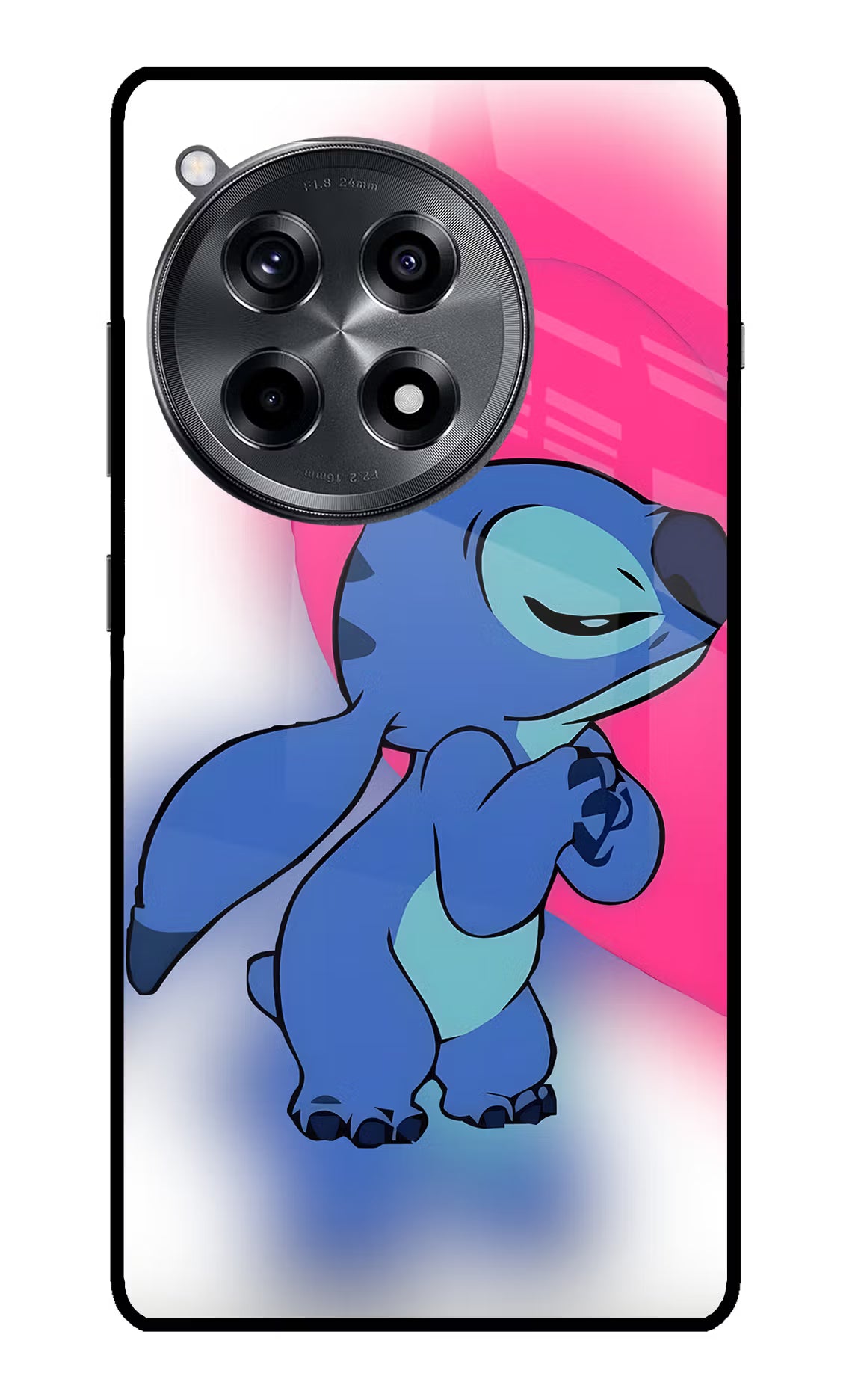 Stitch Hug OnePlus 12R Glass Case - Stitch Hug OnePlus 12R Glass Case Stitch Hug OnePlus 12R Glass Case