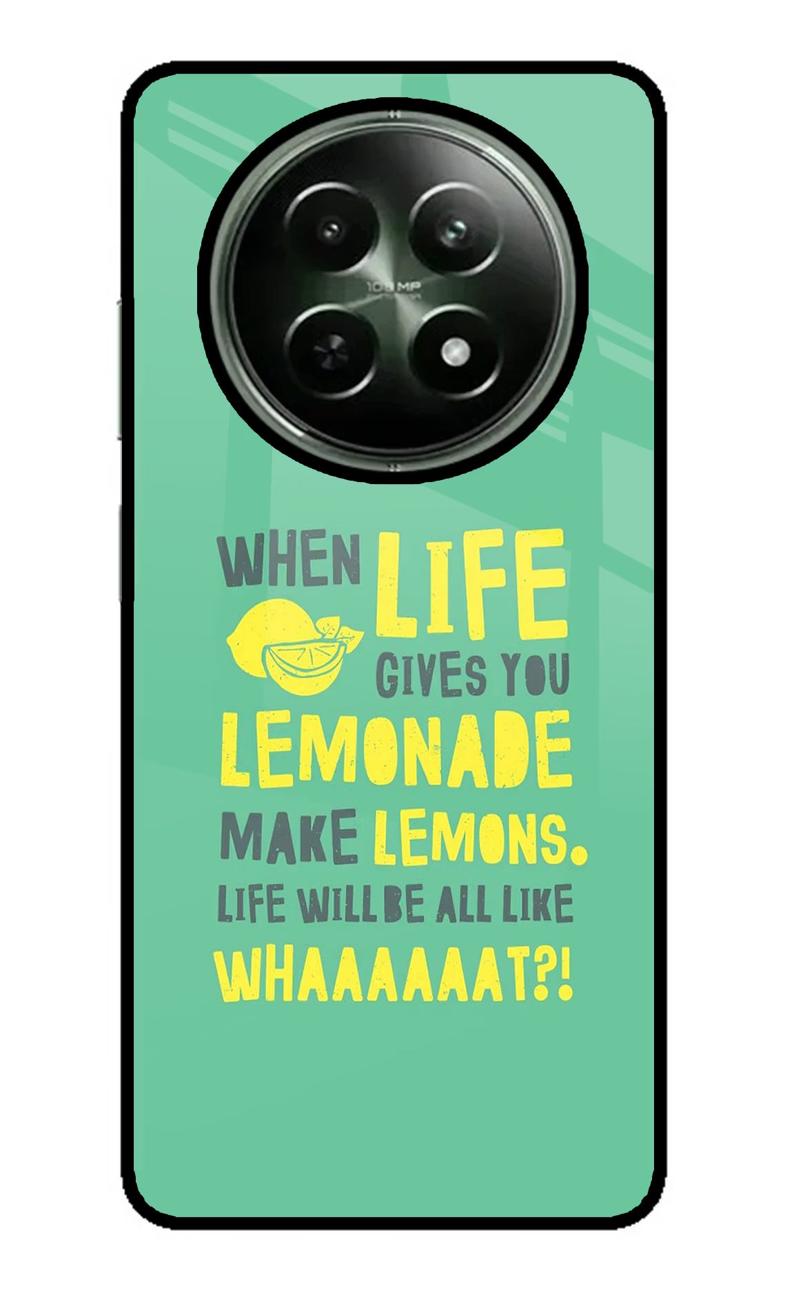 Quote Realme 12 5G Glass Case - Quote Realme 12 5G Glass Case Quote Realme 12 5G Glass Case