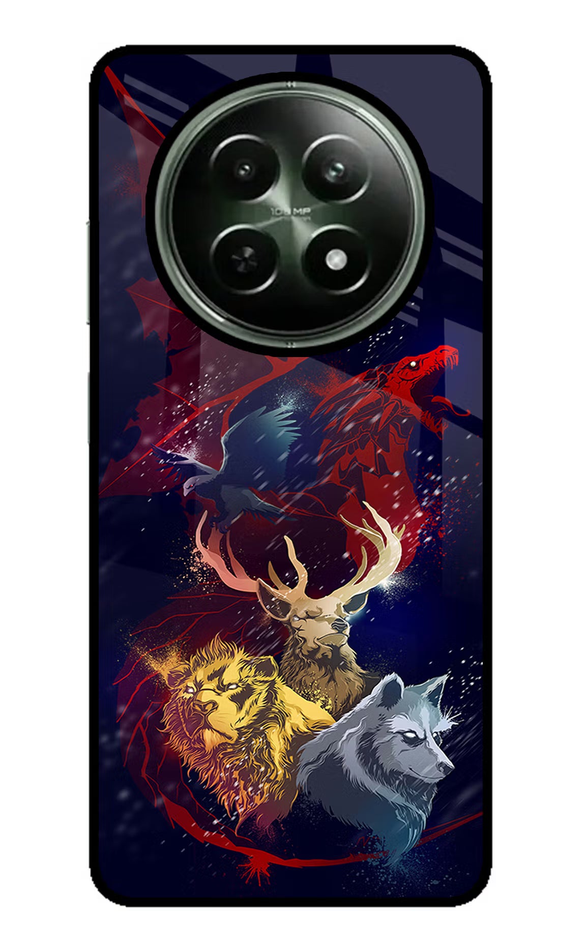 Game Of Thrones Realme 12 5G Glass Case - Game Of Thrones Realme 12 5G Glass Case Game Of Thrones Realme 12 5G Glass Case