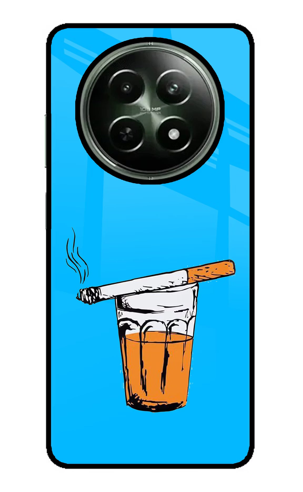 Chai Sutta Realme 12 5G Glass Case - Chai Sutta Realme 12 5G Glass Case Chai Sutta Realme 12 5G Glass Case