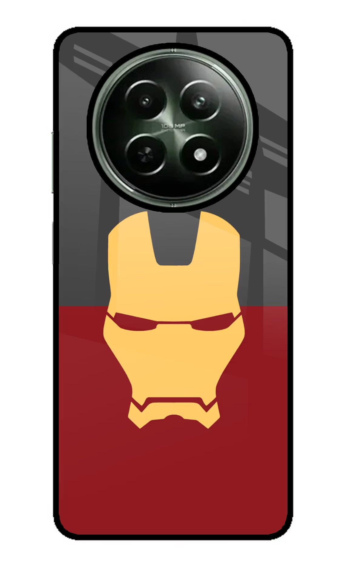 Ironman Realme 12 5G Glass Case - Ironman Realme 12 5G Glass Case Ironman Realme 12 5G Glass Case