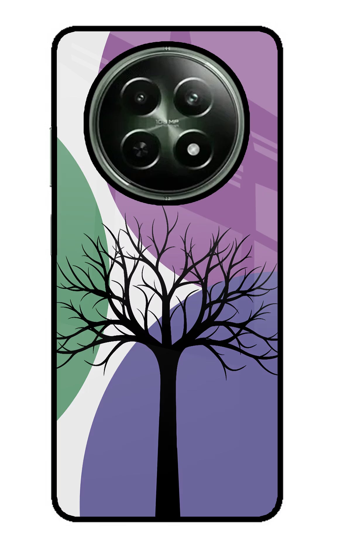 Tree Art Realme 12 5G Glass Case - Tree Art Realme 12 5G Glass Case Tree Art Realme 12 5G Glass Case