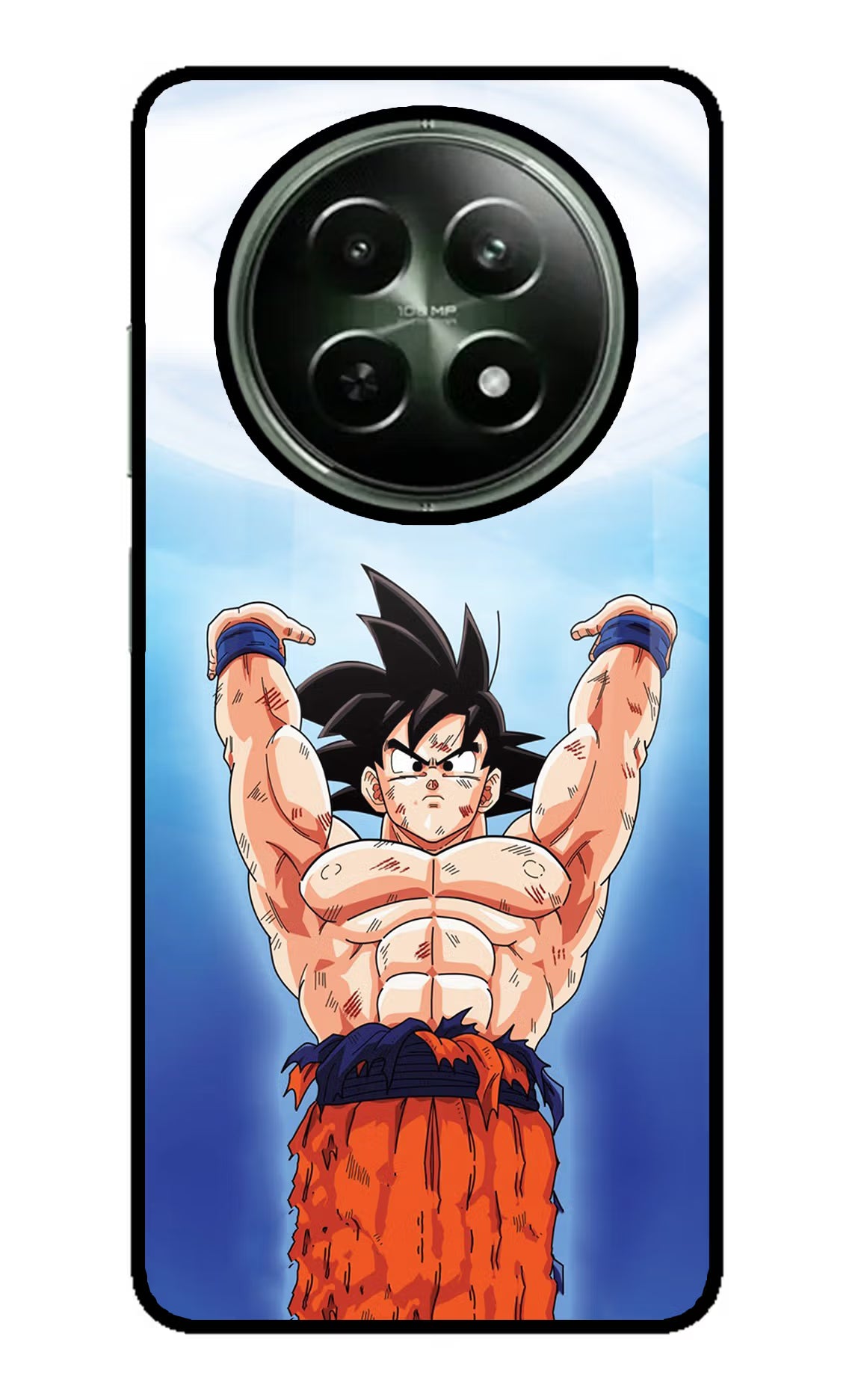 Goku Power Realme 12 5G Glass Case - Goku Power Realme 12 5G Glass Case Goku Power Realme 12 5G Glass Case