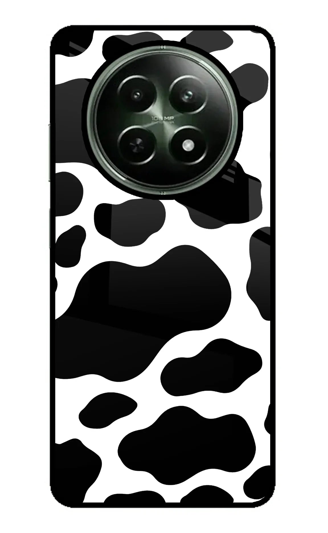 Cow Spots Realme 12 5G Glass Case - Cow Spots Realme 12 5G Glass Case Cow Spots Realme 12 5G Glass Case