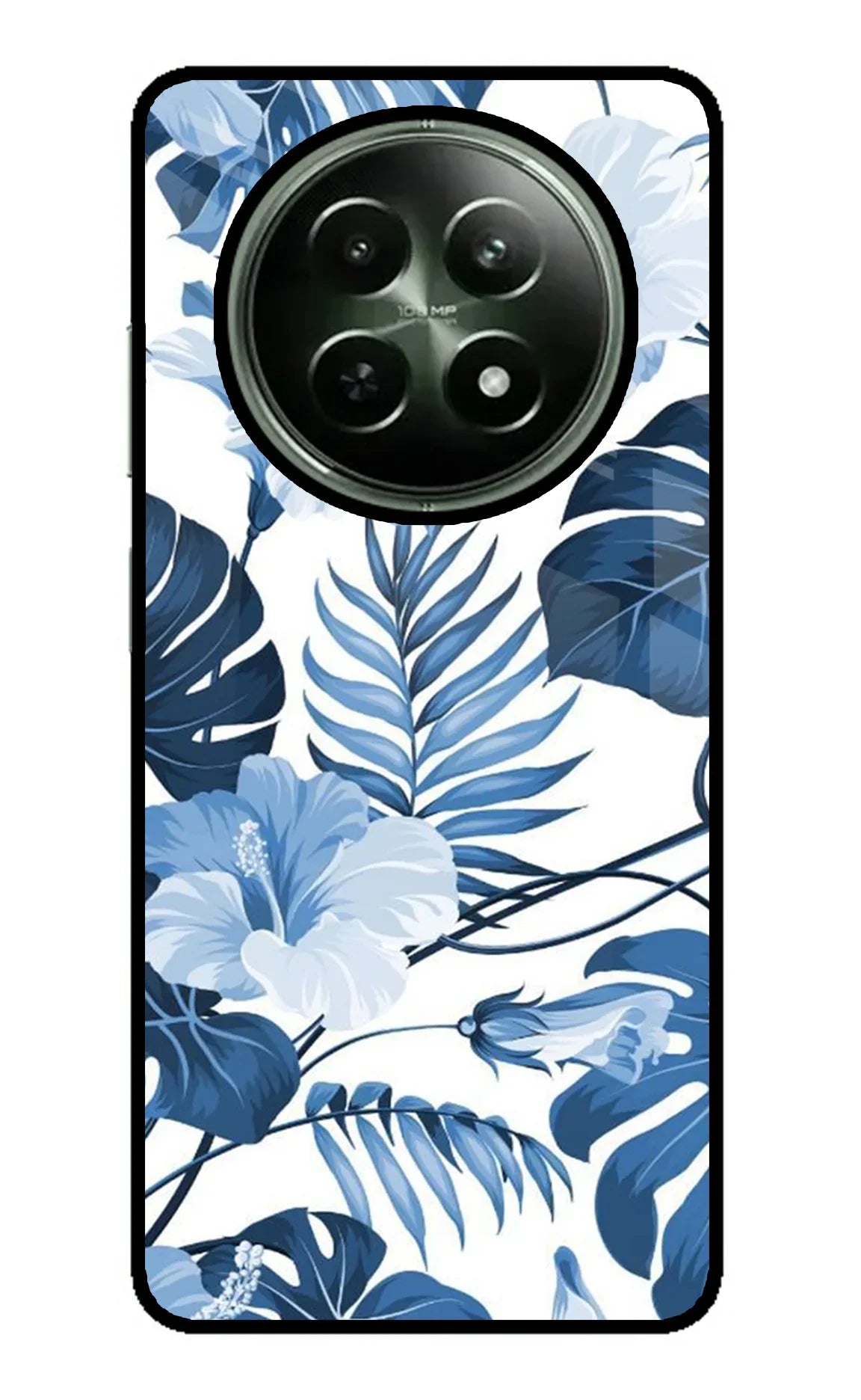 Fabric Art Realme 12 5G Glass Case - Fabric Art Realme 12 5G Glass Case Fabric Art Realme 12 5G Glass Case