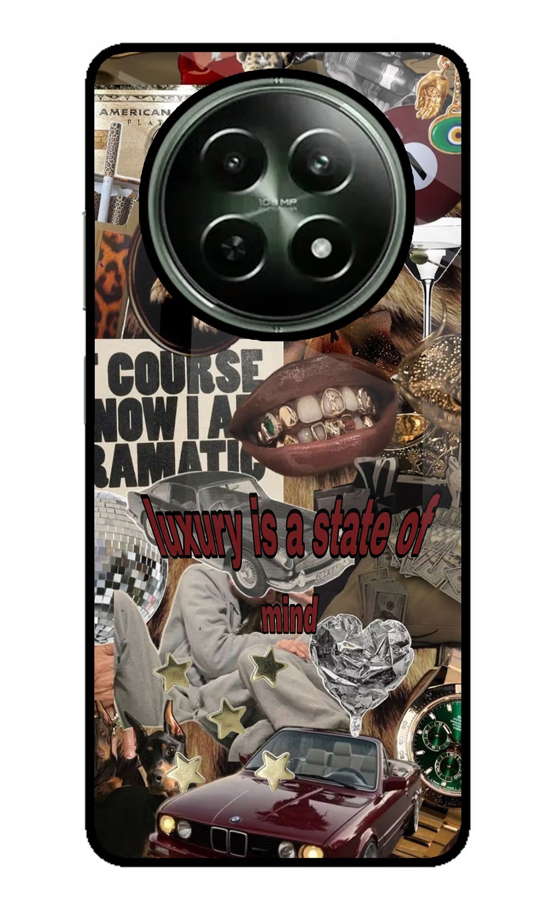 Luxury Realme 12 5G Glass Case - Luxury Realme 12 5G Glass Case Luxury Realme 12 5G Glass Case