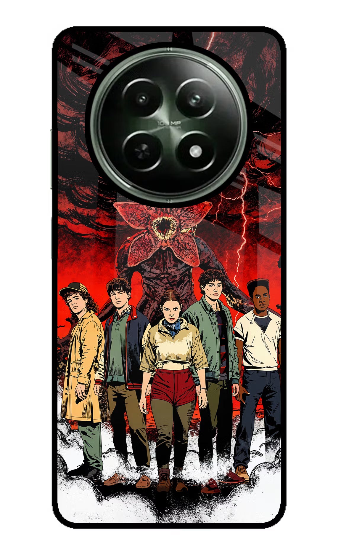 Ordinary Things Characters Realme 12 5G Glass Case - Ordinary Things Characters Realme 12 5G Glass Case Ordinary Things Characters Realme 12 5G Glass Case