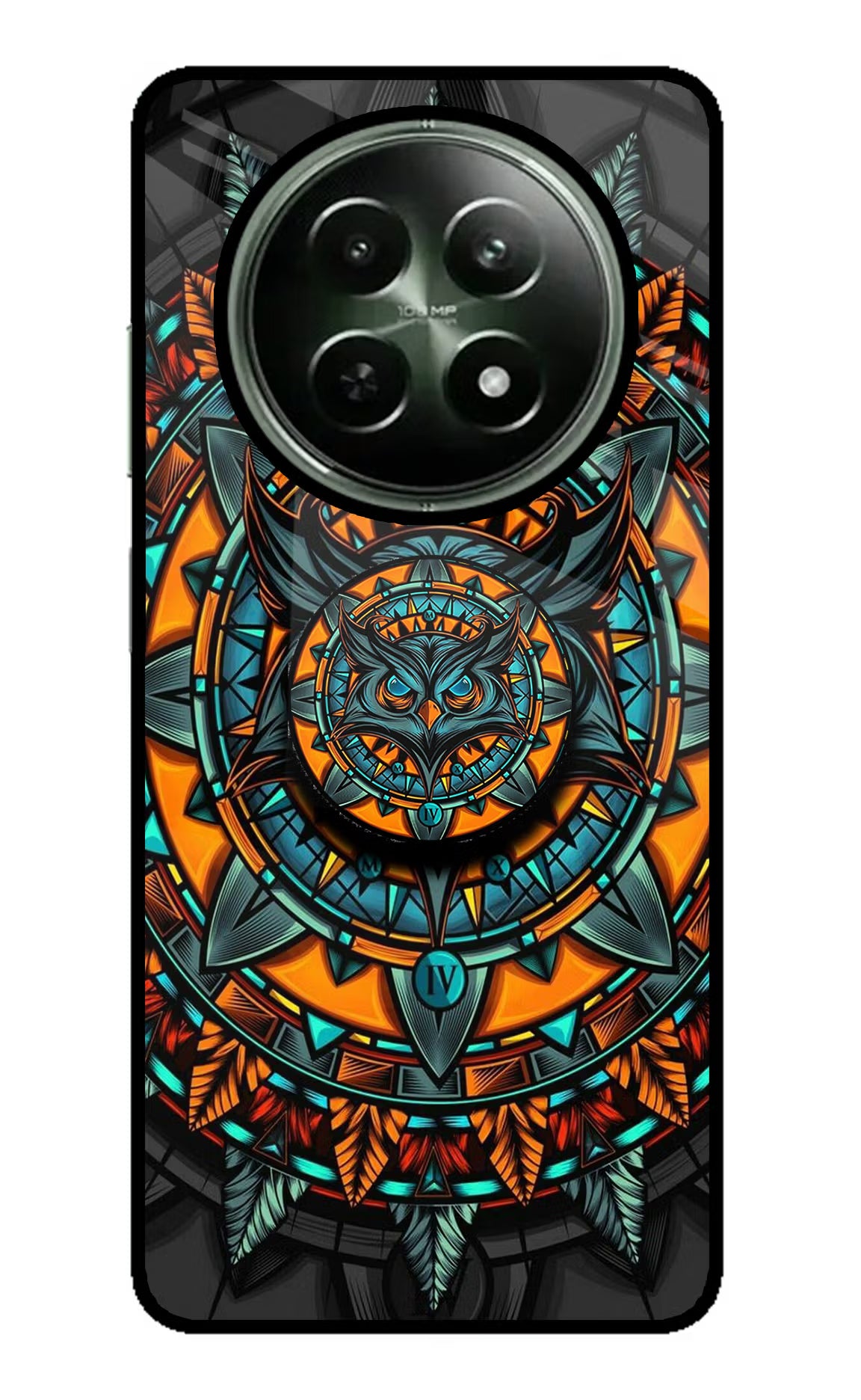 Angry Owl Realme 12 5G Glass Case - Angry Owl Realme 12 5G Glass Case Angry Owl Realme 12 5G Glass Case