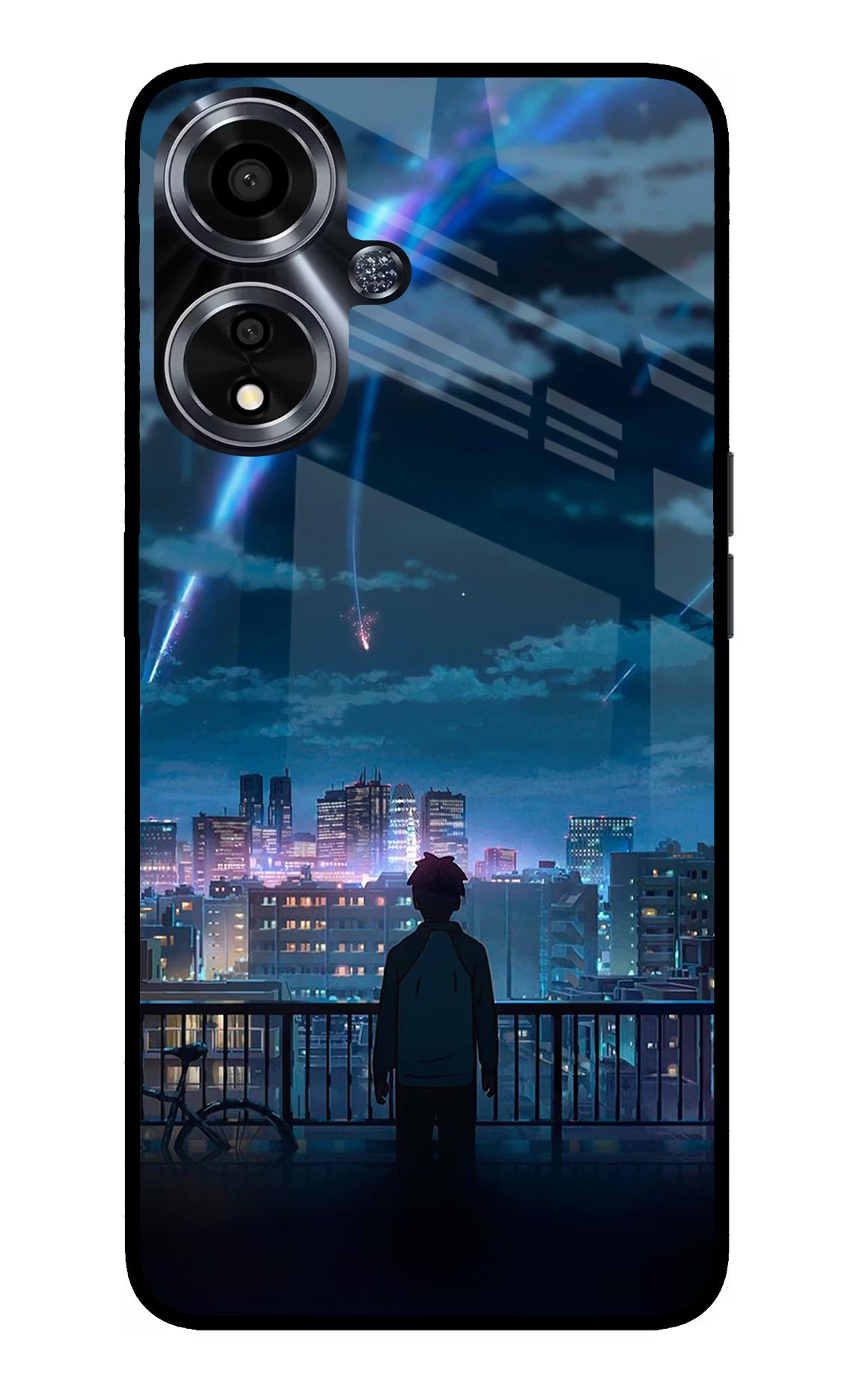Anime Oppo A59 5G Glass Case - Anime Oppo A59 5G Glass Case Anime Oppo A59 5G Glass Case