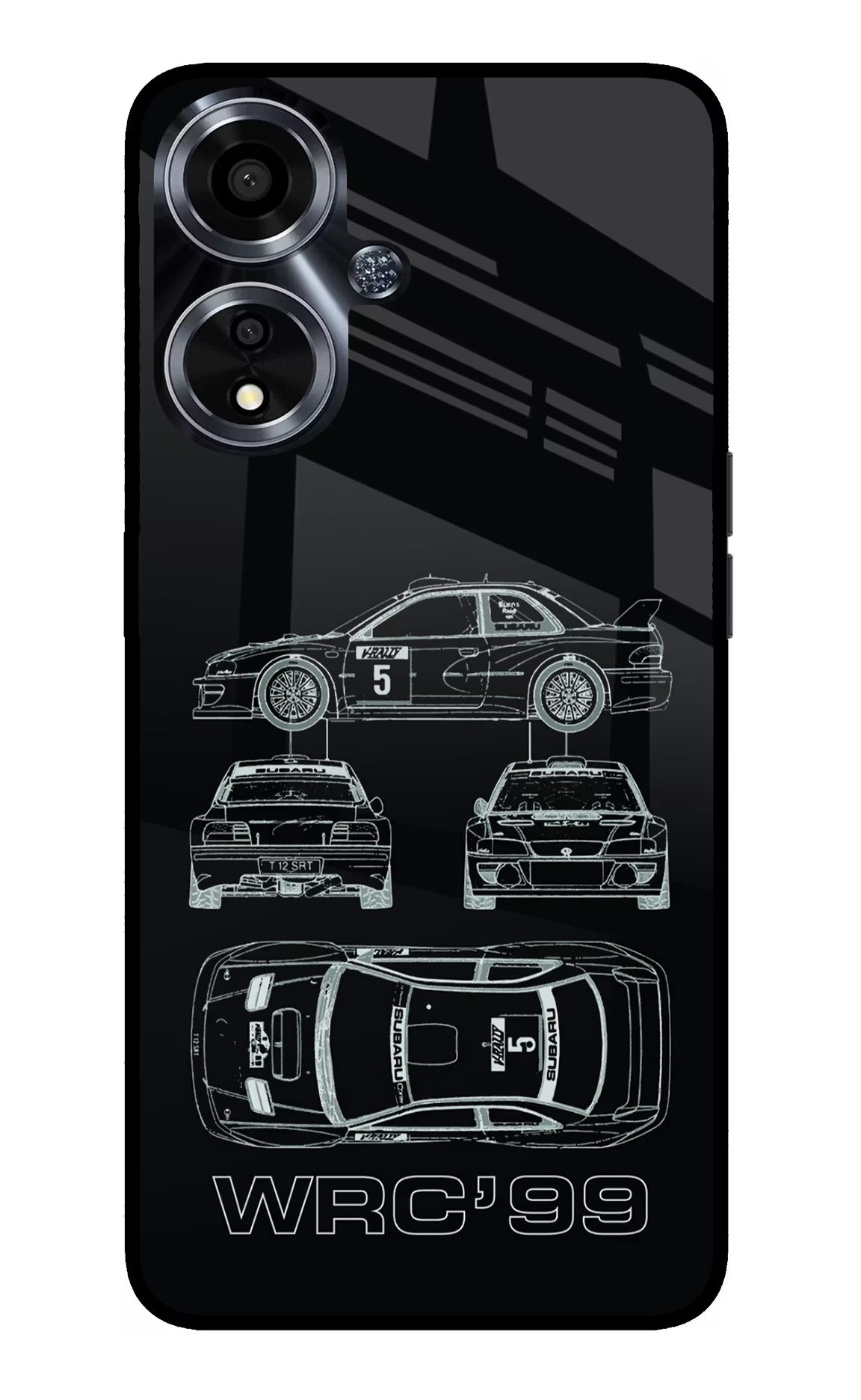 WRC'99 Oppo A59 5G Glass Case - WRC'99 Oppo A59 5G Glass Case WRC'99 Oppo A59 5G Glass Case