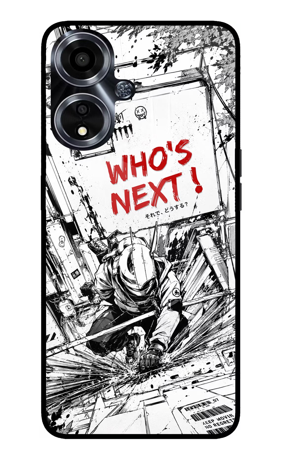 Who's Next Oppo A59 5G Glass Case - Who's Next Oppo A59 5G Glass Case Who's Next Oppo A59 5G Glass Case