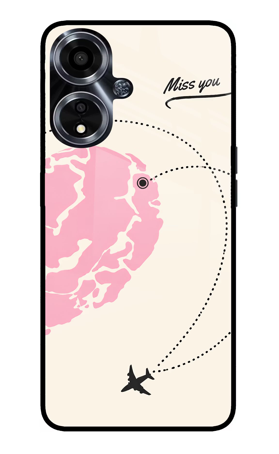 Miss Orbit Oppo A59 5G Glass Case - Miss Orbit Oppo A59 5G Glass Case Miss Orbit Oppo A59 5G Glass Case