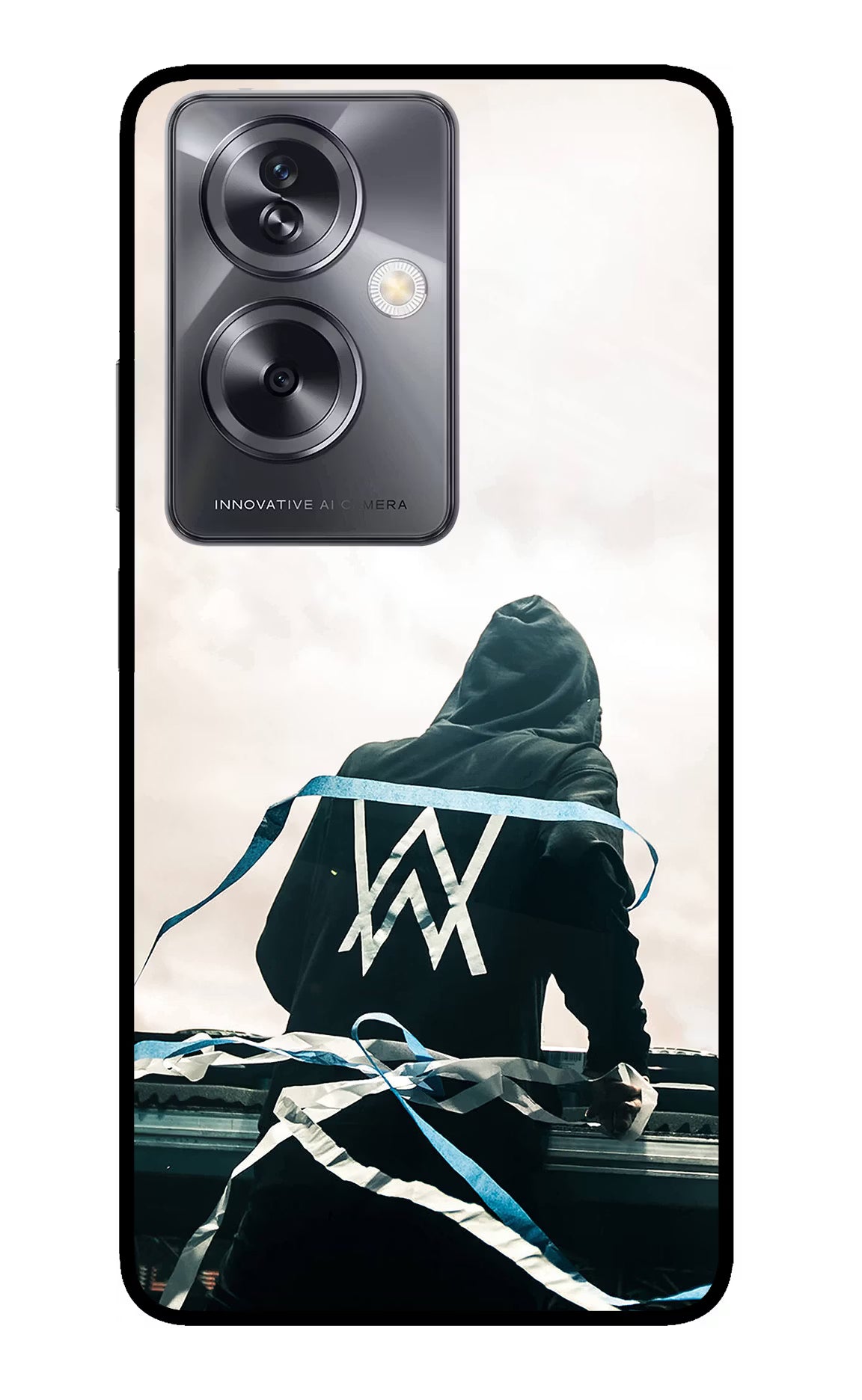 Alan Walker Oppo A79 5G Glass Case - Alan Walker Oppo A79 5G Glass Case Alan Walker Oppo A79 5G Glass Case