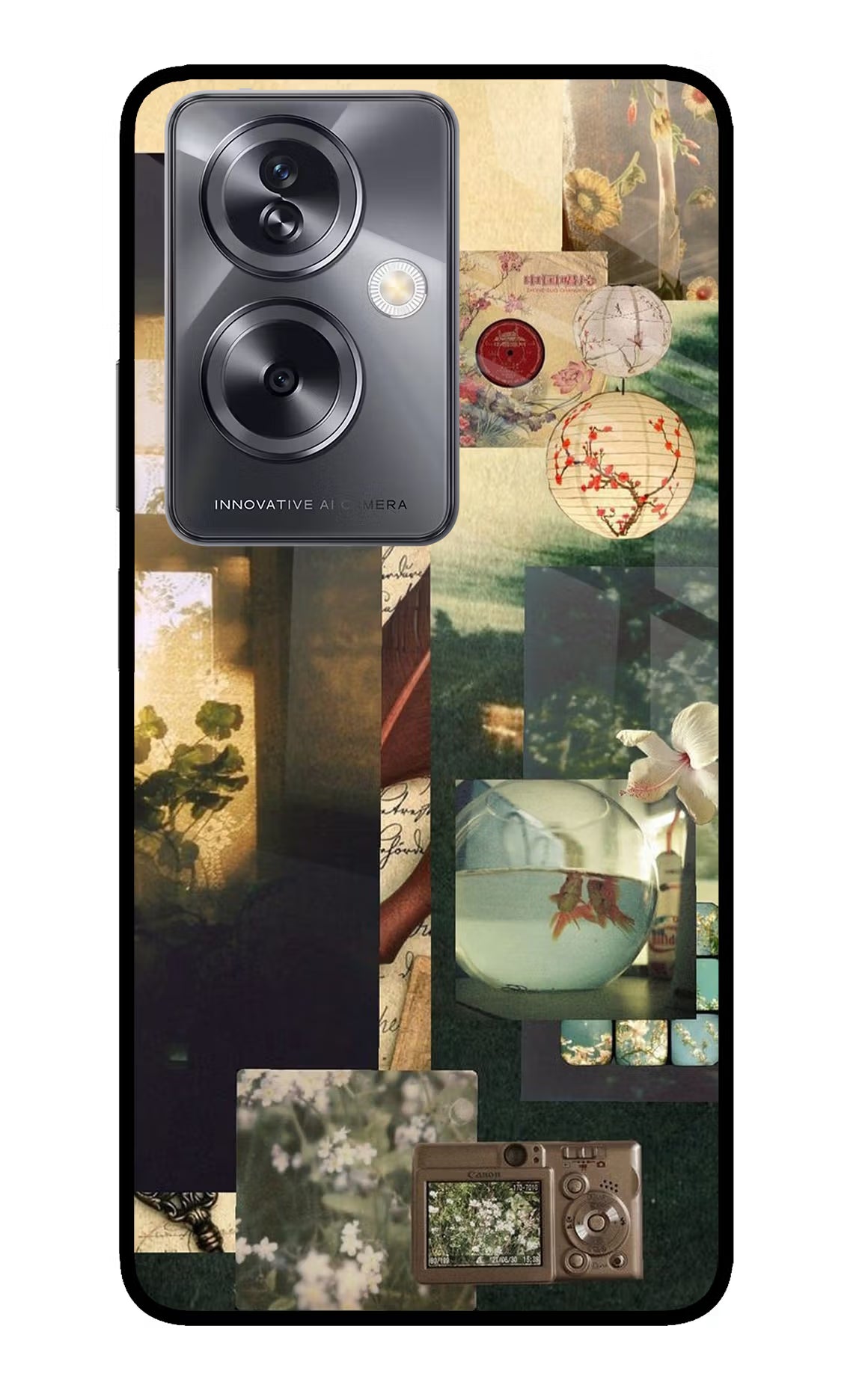 Summer Oppo A79 5G Glass Case - Summer Oppo A79 5G Glass Case Summer Oppo A79 5G Glass Case