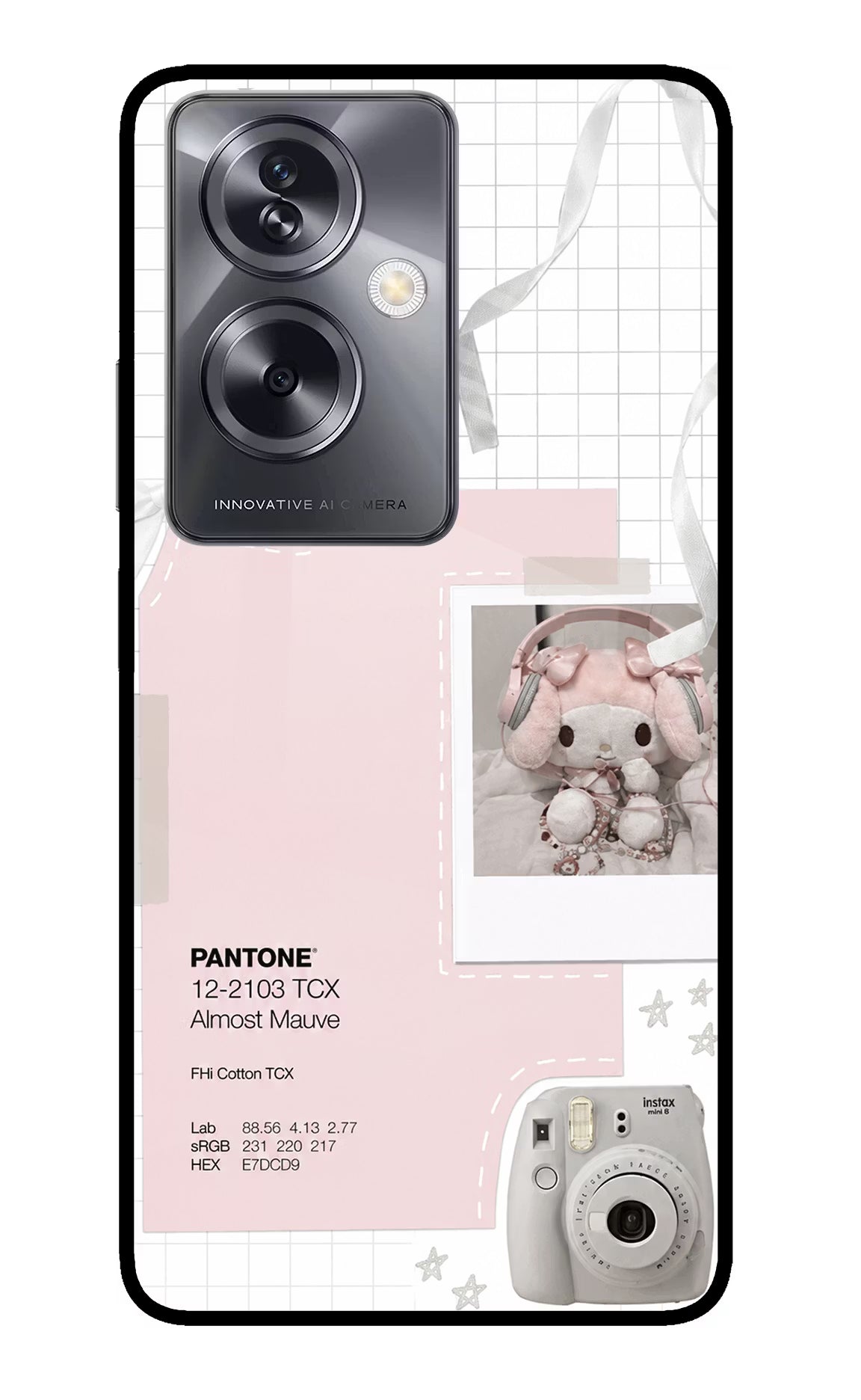 Pantone Asthetic Oppo A79 5G Glass Case - Pantone Asthetic Oppo A79 5G Glass Case Pantone Asthetic Oppo A79 5G Glass Case