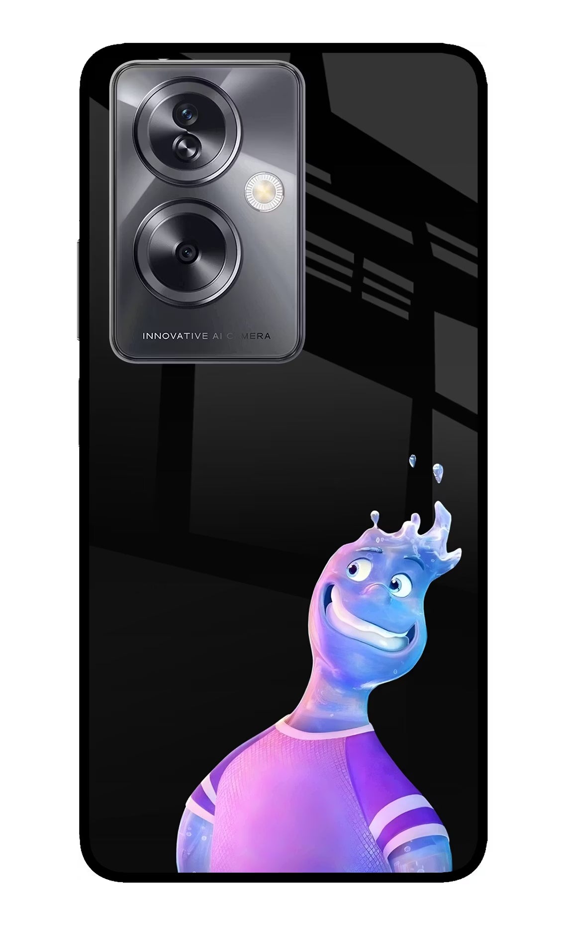Wade Wave Oppo A79 5G Glass Case - Wade Wave Oppo A79 5G Glass Case Wade Wave Oppo A79 5G Glass Case