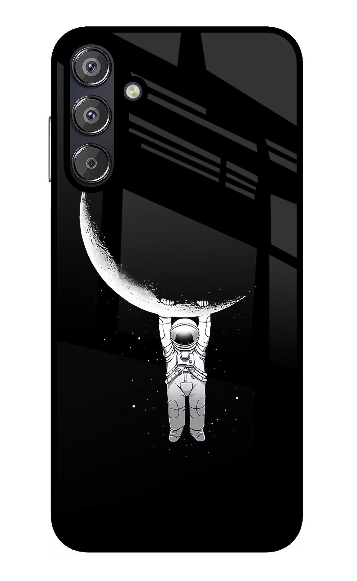 Moon Space Samsung F15 5G Glass Case - Moon Space Samsung F15 5G Glass Case Moon Space Samsung F15 5G Glass Case