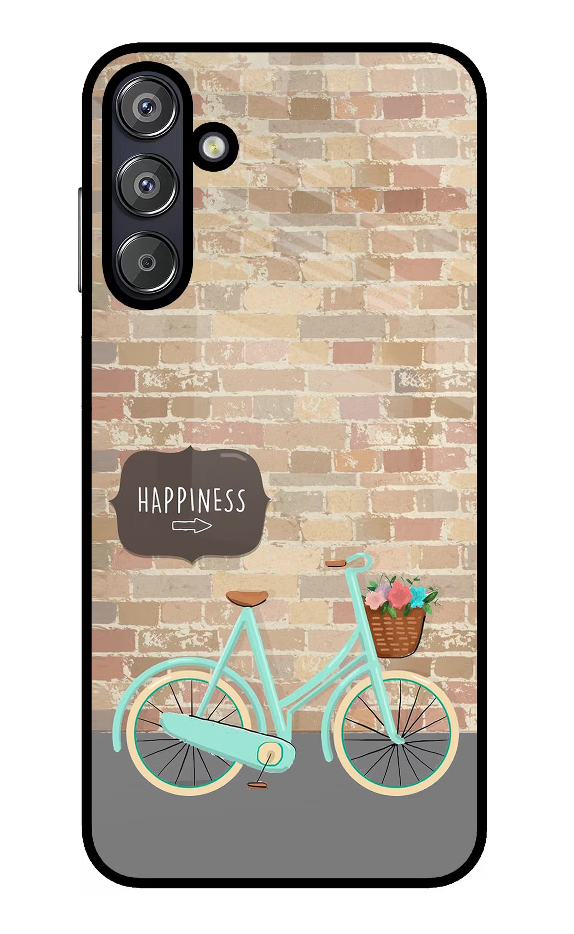 Happiness Artwork Samsung F15 5G Glass Case - Happiness Artwork Samsung F15 5G Glass Case Happiness Artwork Samsung F15 5G Glass Case