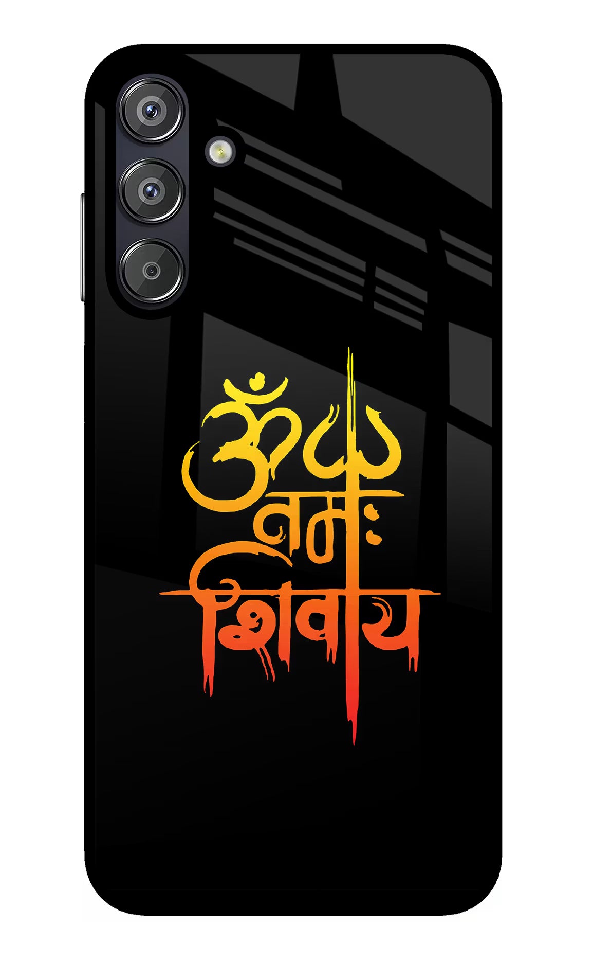 Om Namah Shivay Samsung F15 5G Glass Case - Om Namah Shivay Samsung F15 5G Glass Case Om Namah Shivay Samsung F15 5G Glass Case