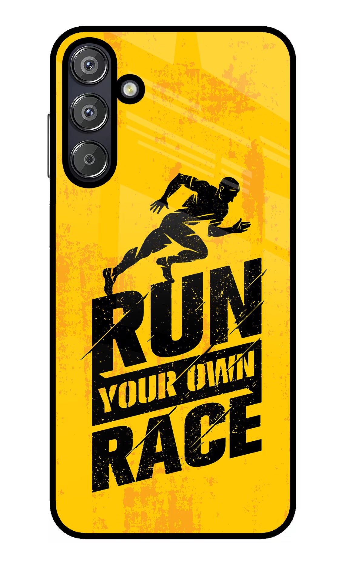 Run Your Own Race Samsung F15 5G Glass Case - Run Your Own Race Samsung F15 5G Glass Case Run Your Own Race Samsung F15 5G Glass Case