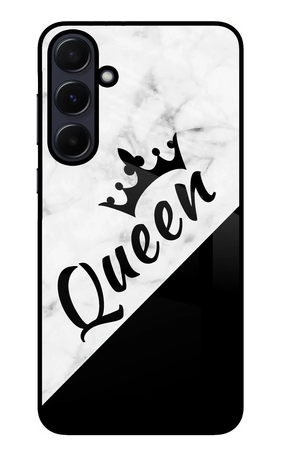 Queen Samsung A55 5G Glass Case - Queen Samsung A55 5G Glass Case Queen Samsung A55 5G Glass Case