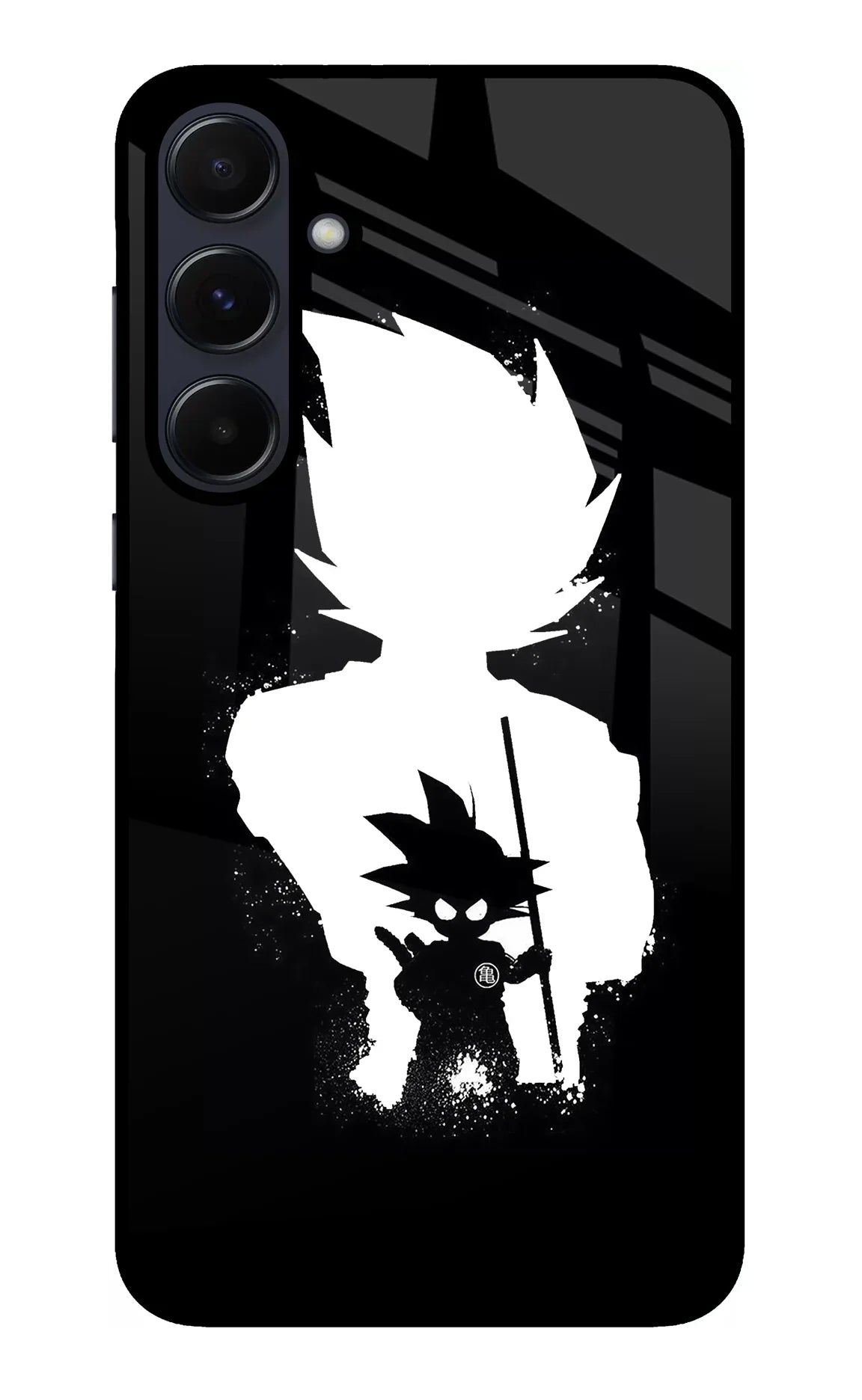 Goku Shadow Samsung A55 5G Glass Case - Goku Shadow Samsung A55 5G Glass Case Goku Shadow Samsung A55 5G Glass Case