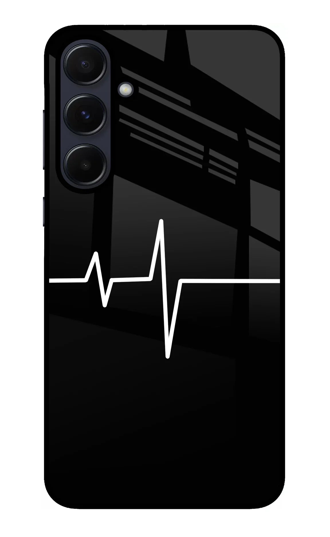 Heart Beats Samsung A55 5G Glass Case - Heart Beats Samsung A55 5G Glass Case Heart Beats Samsung A55 5G Glass Case