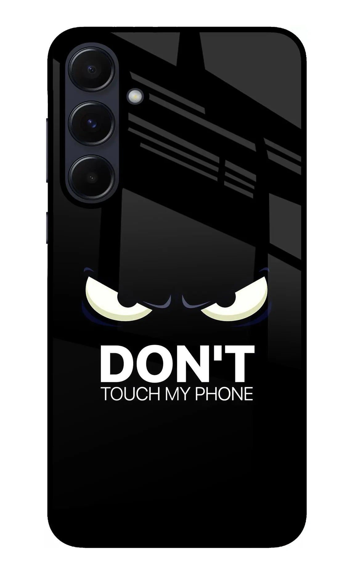 Don'T Touch My Phone Samsung A55 5G Glass Case - Don'T Touch My Phone Samsung A55 5G Glass Case Don'T Touch My Phone Samsung A55 5G Glass Case