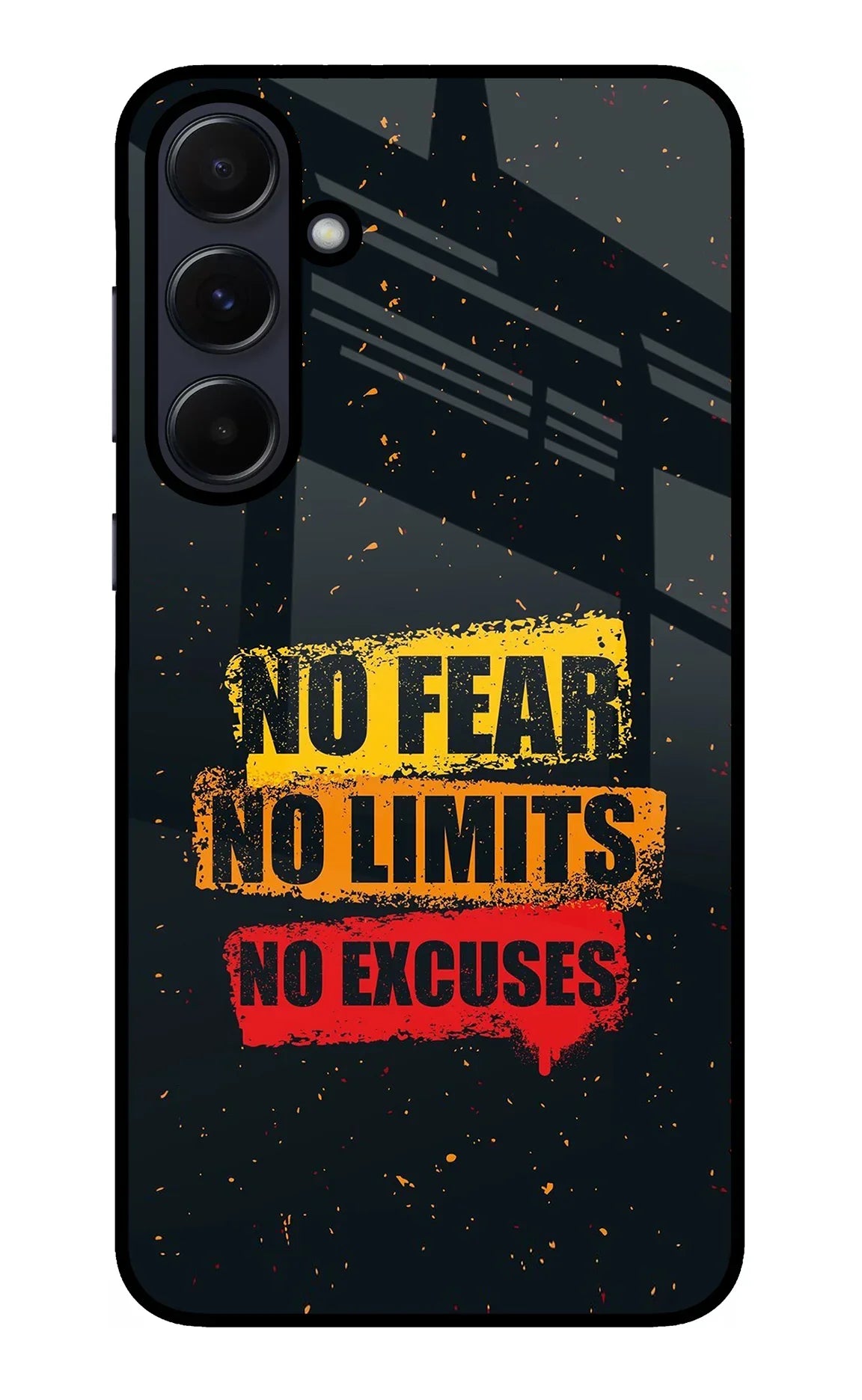 No Fear No Limits No Excuse Samsung A55 5G Glass Case - No Fear No Limits No Excuse Samsung A55 5G Glass Case No Fear No Limits No Excuse Samsung A55 5G Glass Case