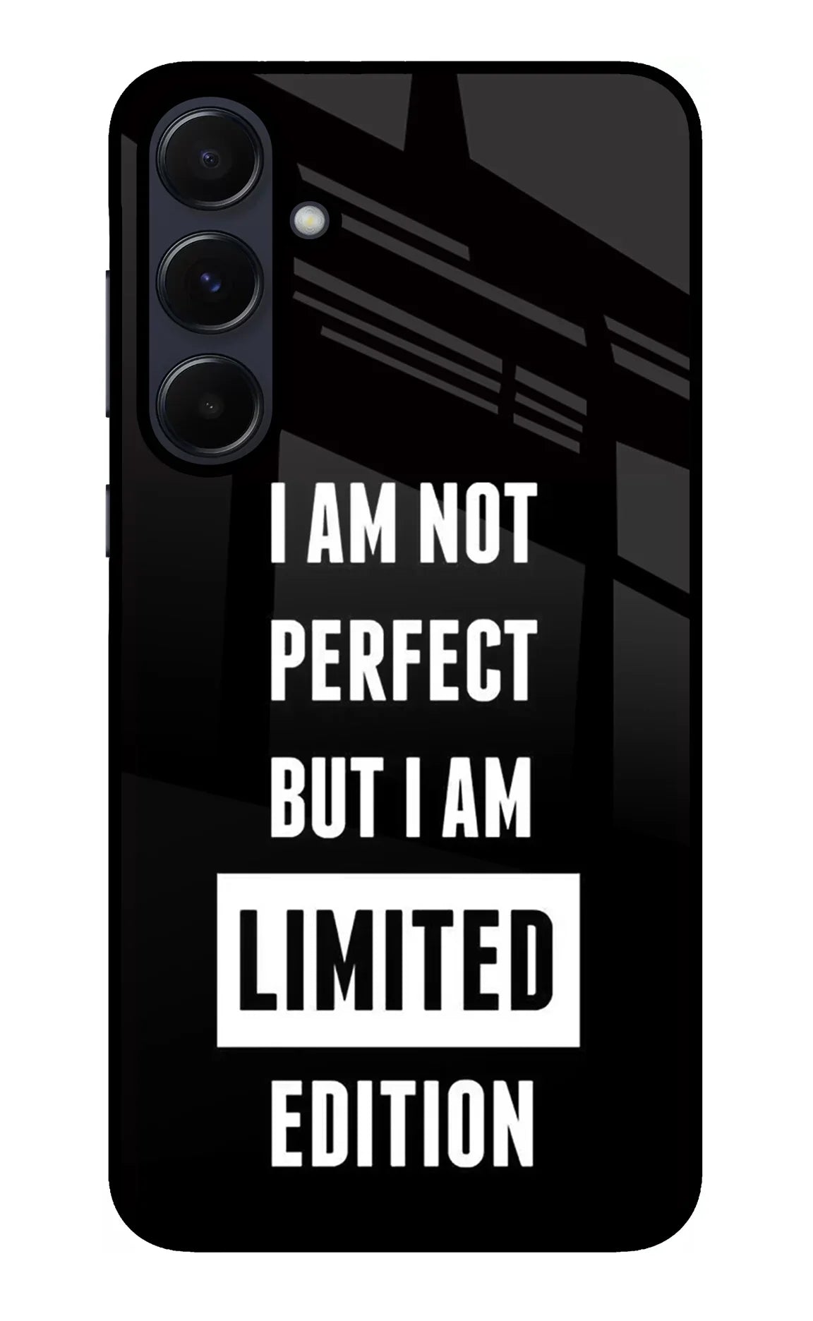 I Am Not Perfect But I Am Limited Edition Samsung A55 5G Glass Case - I Am Not Perfect But I Am Limited Edition Samsung A55 5G Glass Case I Am Not Perfect But I Am Limited Edition Samsung A55 5G Glass Case
