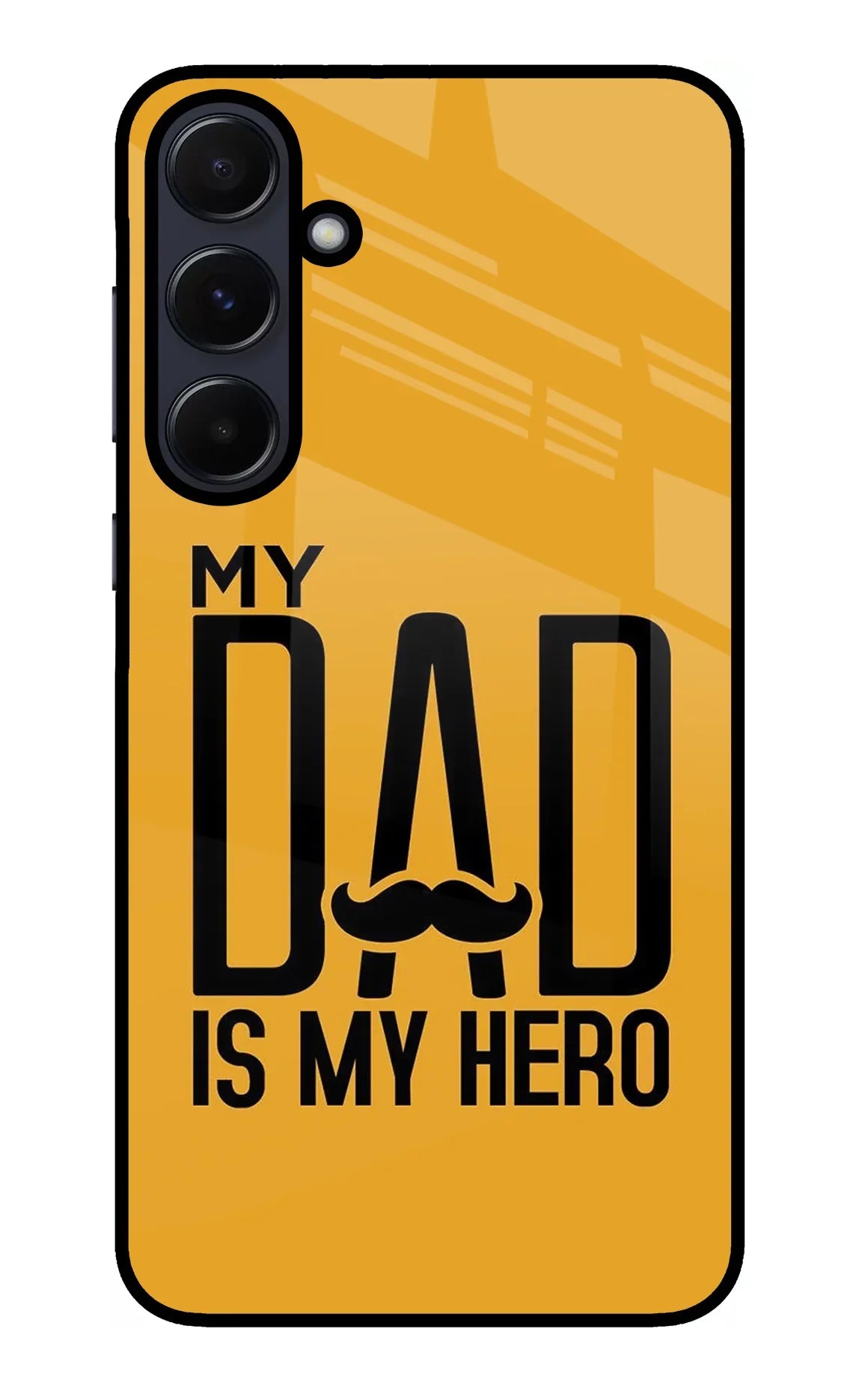 My Dad Is My Hero Samsung A55 5G Glass Case - My Dad Is My Hero Samsung A55 5G Glass Case My Dad Is My Hero Samsung A55 5G Glass Case