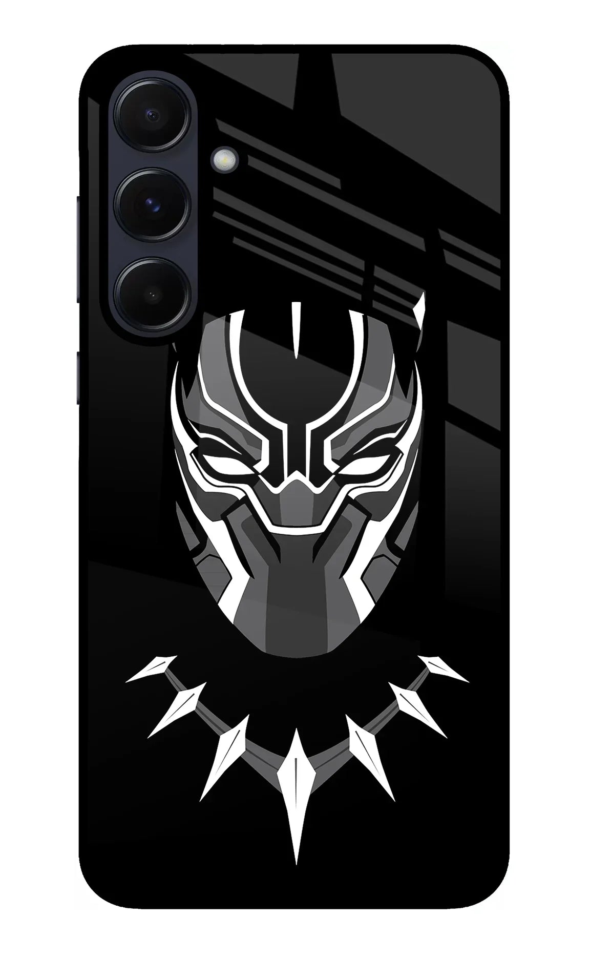 Black Panther Samsung A55 5G Glass Case - Black Panther Samsung A55 5G Glass Case Black Panther Samsung A55 5G Glass Case