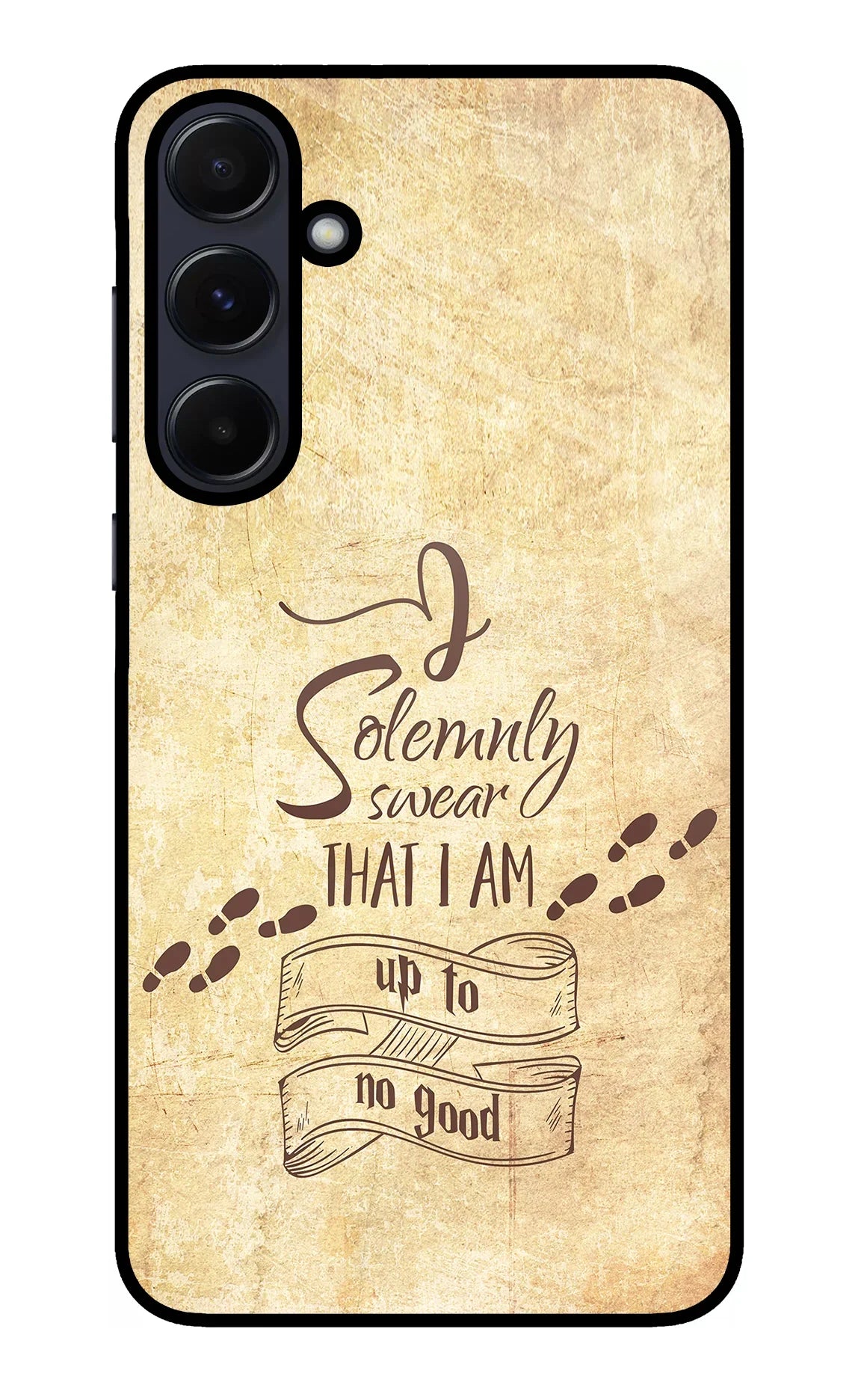 I Solemnly swear that i up to no good Samsung A55 5G Glass Case - I Solemnly swear that i up to no good Samsung A55 5G Glass Case I Solemnly swear that i up to no good Samsung A55 5G Glass Case