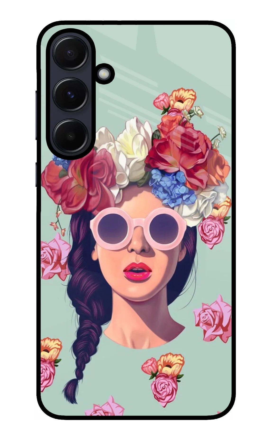 Pretty Girl Samsung A55 5G Glass Case - Pretty Girl Samsung A55 5G Glass Case Pretty Girl Samsung A55 5G Glass Case