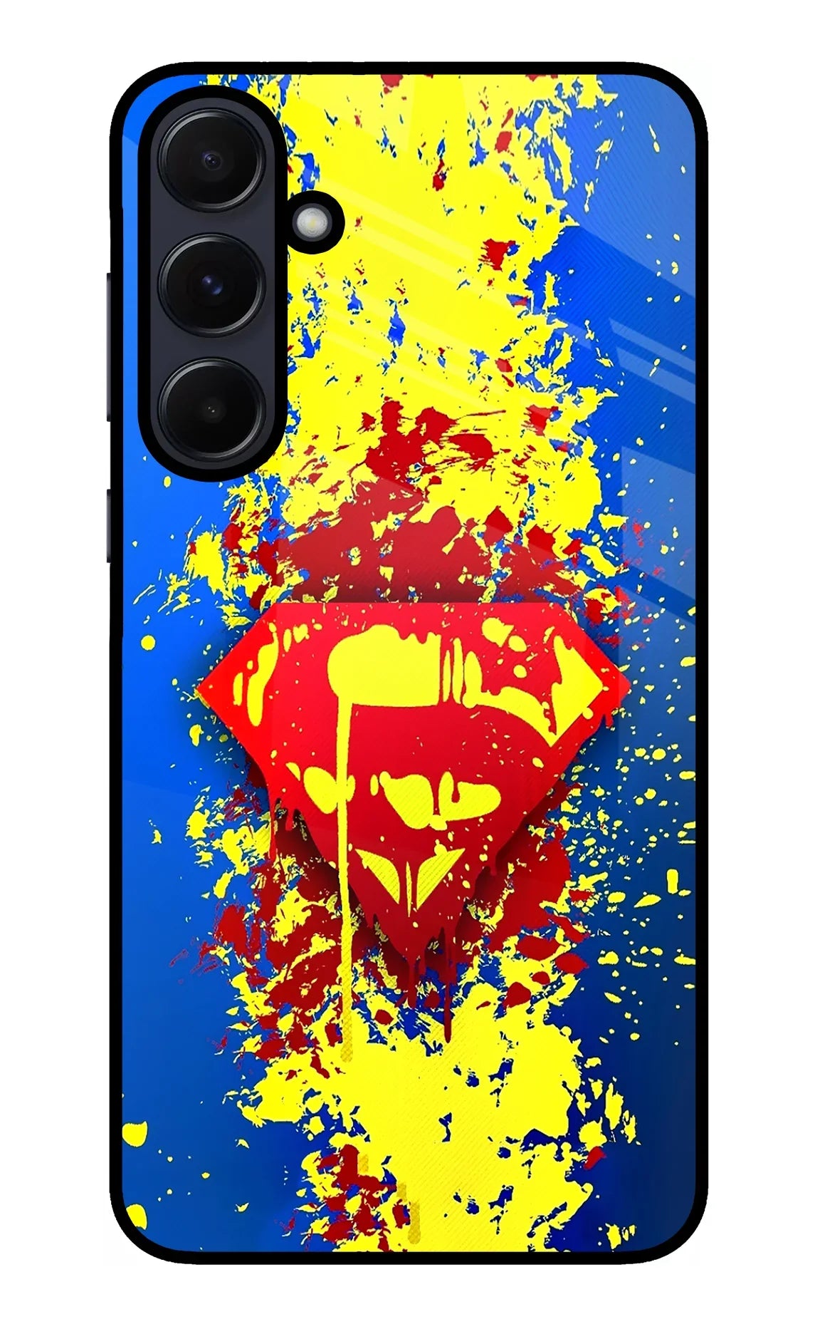 Superman logo Samsung A55 5G Glass Case - Superman logo Samsung A55 5G Glass Case Superman logo Samsung A55 5G Glass Case
