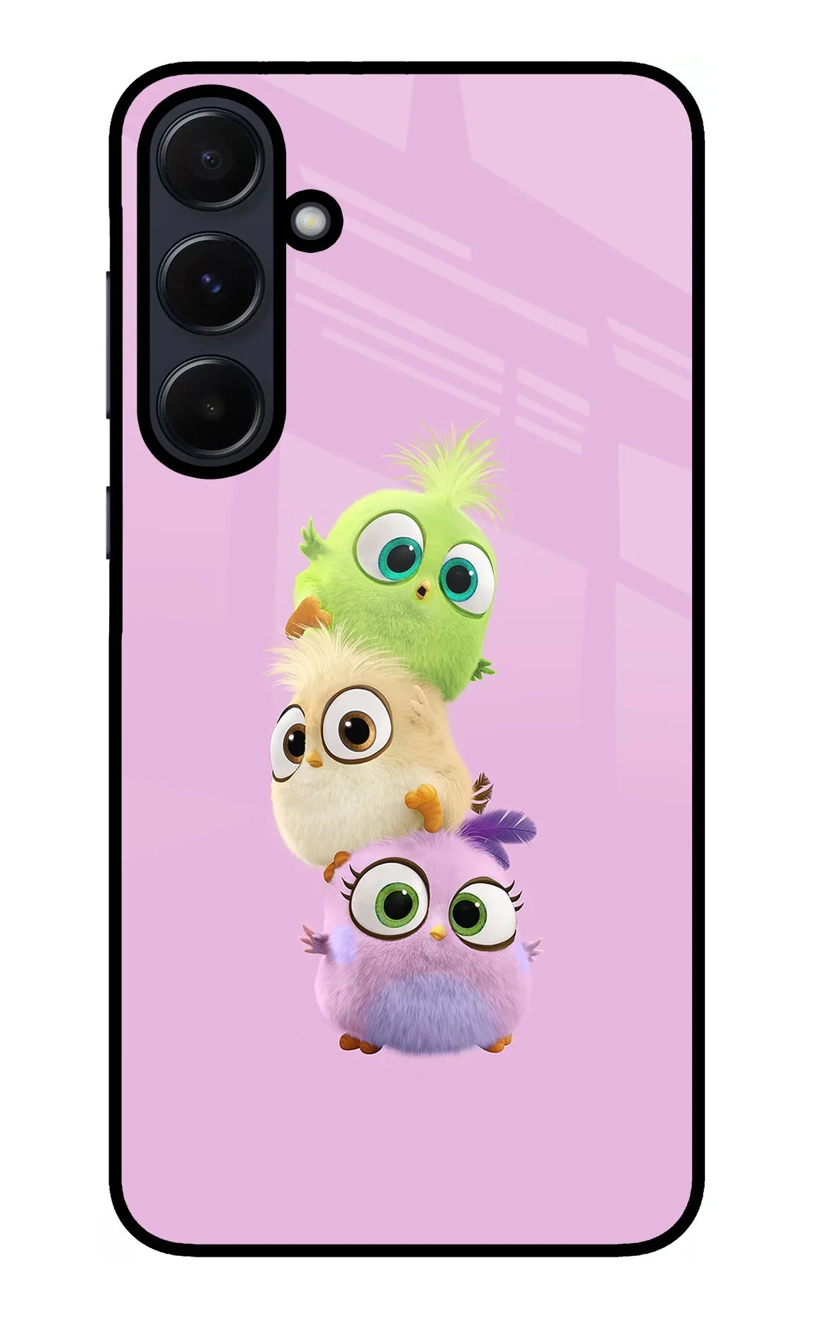 Cute Little Birds Samsung A55 5G Glass Case - Cute Little Birds Samsung A55 5G Glass Case Cute Little Birds Samsung A55 5G Glass Case