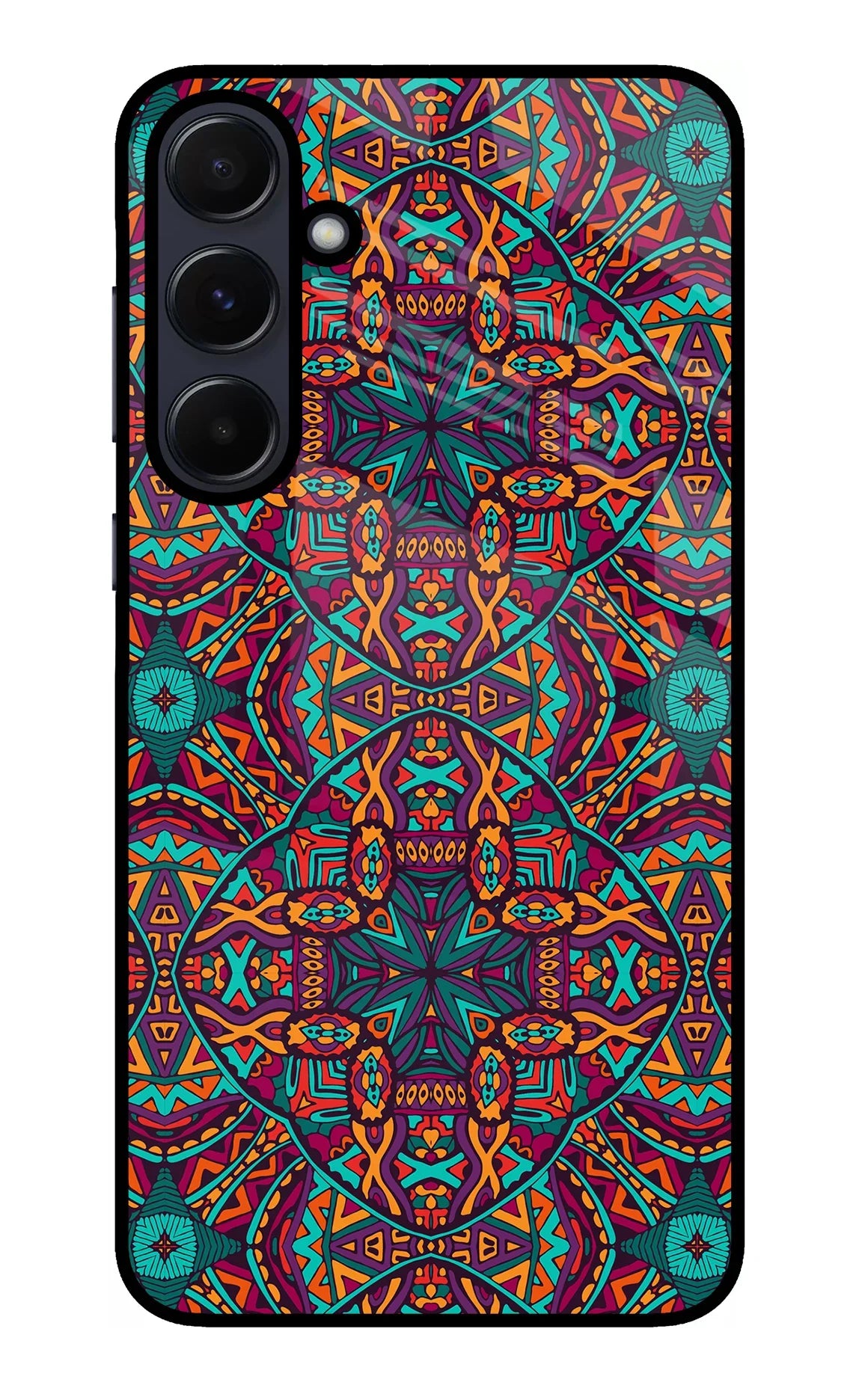 Colour Mandala Samsung A55 5G Glass Case - Colour Mandala Samsung A55 5G Glass Case Colour Mandala Samsung A55 5G Glass Case