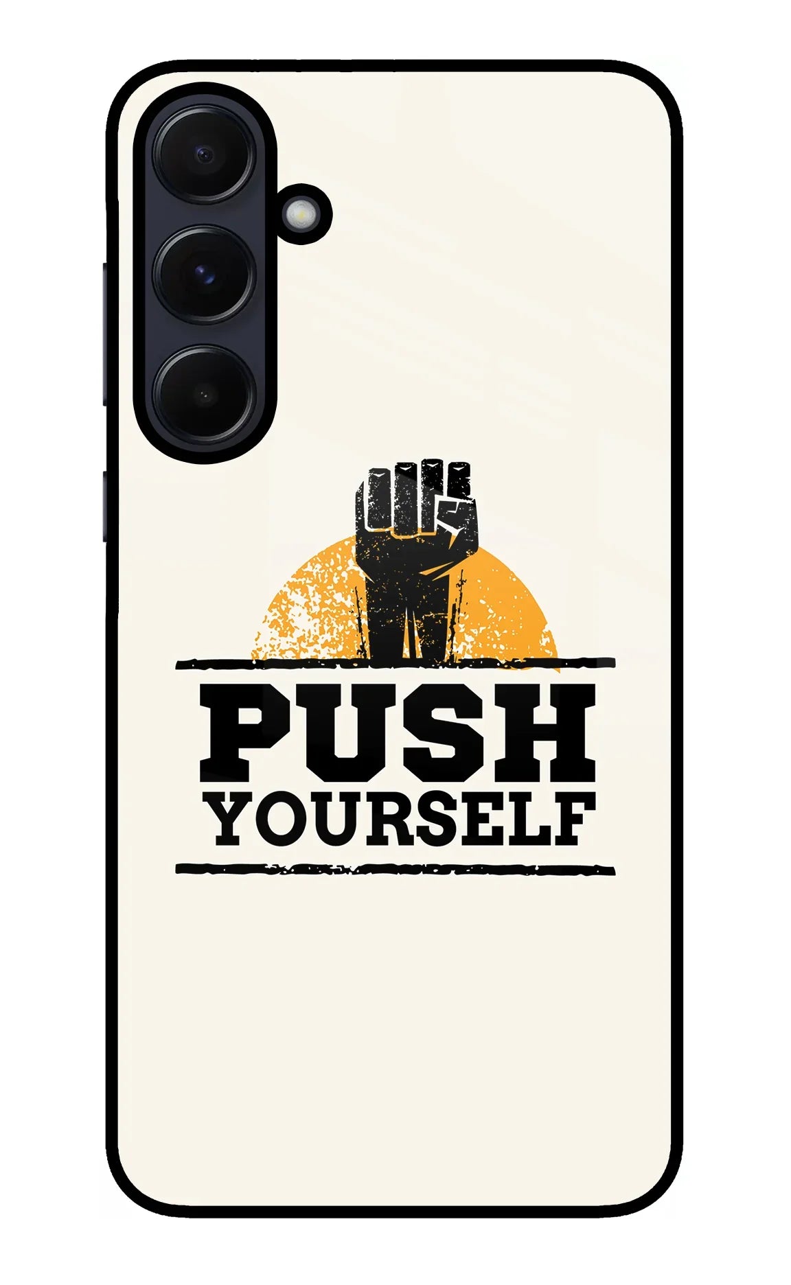 Push Yourself Samsung A55 5G Glass Case - Push Yourself Samsung A55 5G Glass Case Push Yourself Samsung A55 5G Glass Case