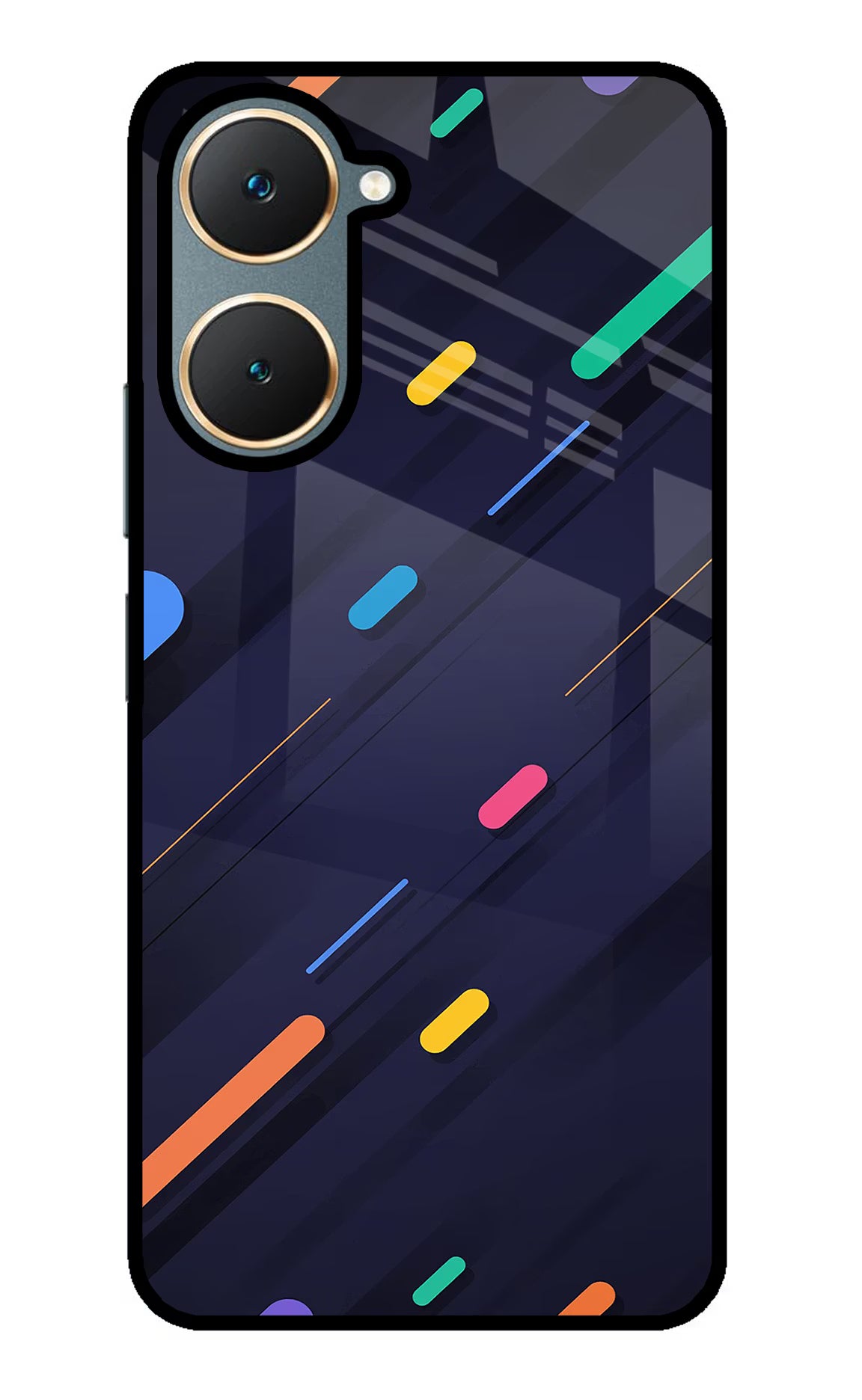 Abstract Design Vivo Y18/Y18e Glass Case - Abstract Design Vivo Y18/Y18e Glass Case Abstract Design Vivo Y18/Y18e Glass Case